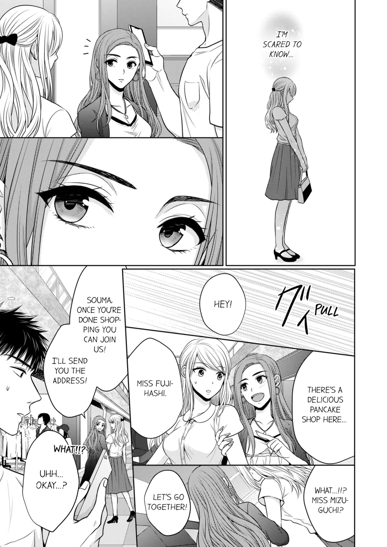 Yubisaki Kara Honki no Netsujō ～ Chara Otoko Shōbōshi wa Massuguna me de Watashi o Daita ～ Chapter 2-3 - page 48