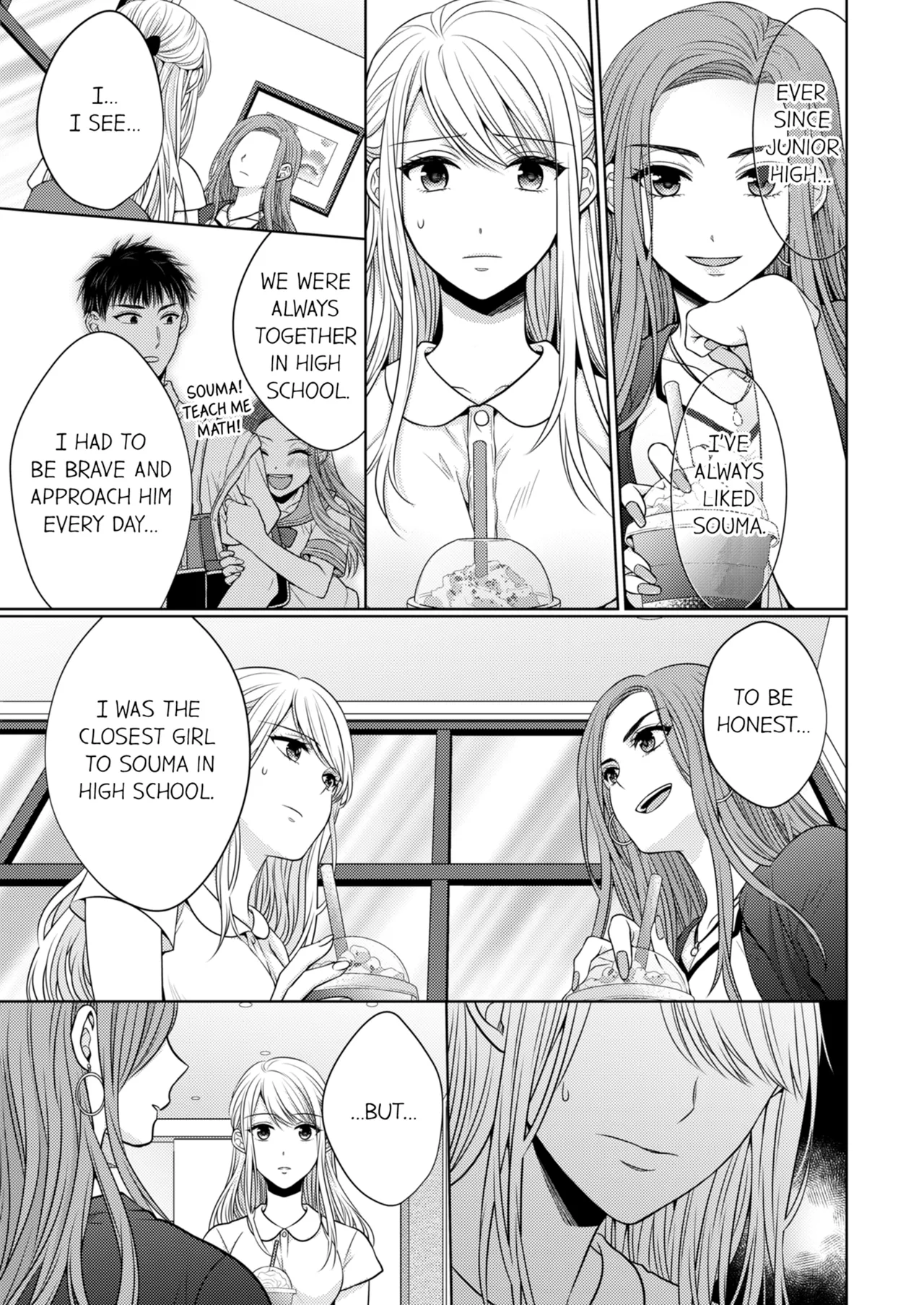 Yubisaki Kara Honki no Netsujō ～ Chara Otoko Shōbōshi wa Massuguna me de Watashi o Daita ～ Chapter 2-3 - page 50