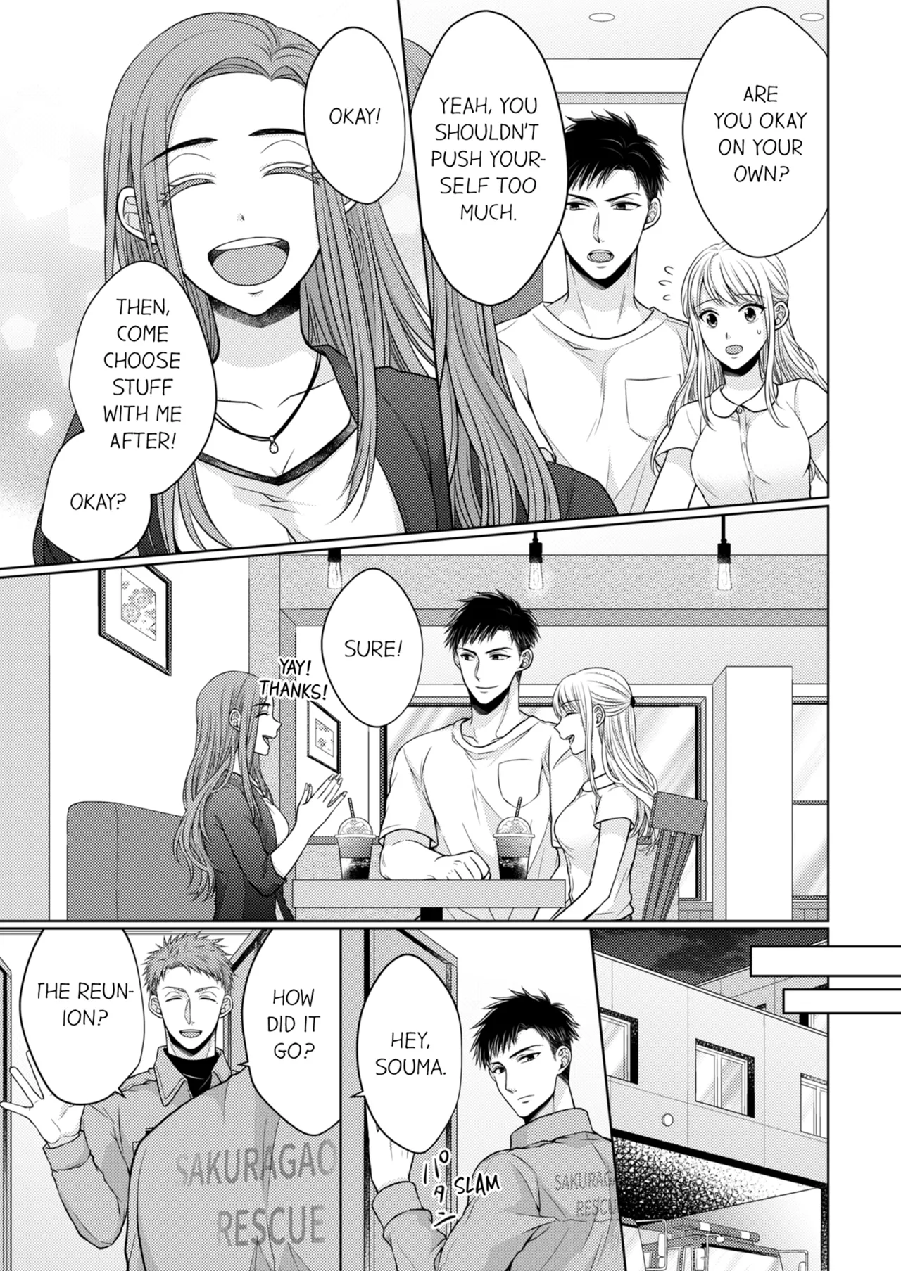 Yubisaki Kara Honki no Netsujō ～ Chara Otoko Shōbōshi wa Massuguna me de Watashi o Daita ～ Chapter 2-3 - page 58