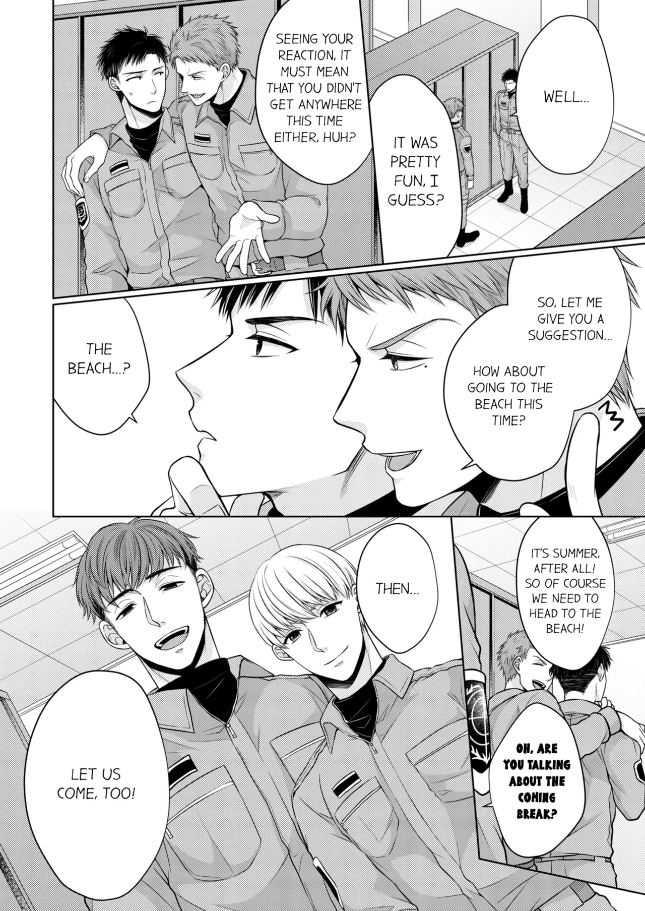 Yubisaki Kara Honki no Netsujō ～ Chara Otoko Shōbōshi wa Massuguna me de Watashi o Daita ～ Chapter 2-3 - page 59