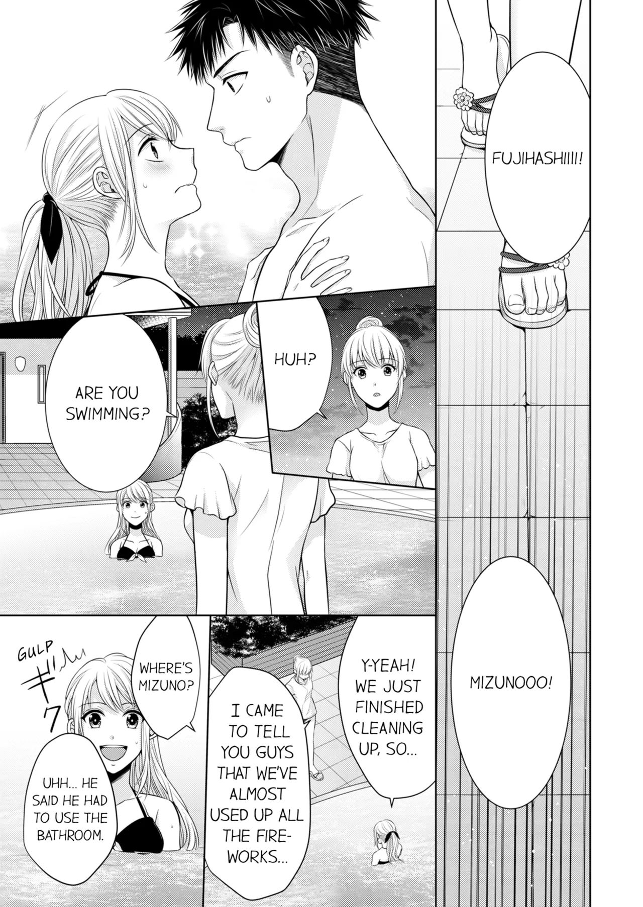 Yubisaki Kara Honki no Netsujō ～ Chara Otoko Shōbōshi wa Massuguna me de Watashi o Daita ～ Chapter 4-5 - page 19