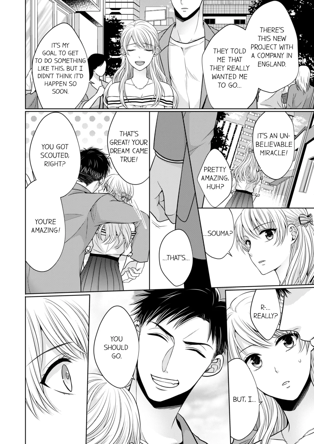 Yubisaki Kara Honki no Netsujō ～ Chara Otoko Shōbōshi wa Massuguna me de Watashi o Daita ～ Chapter 4-5 - page 28