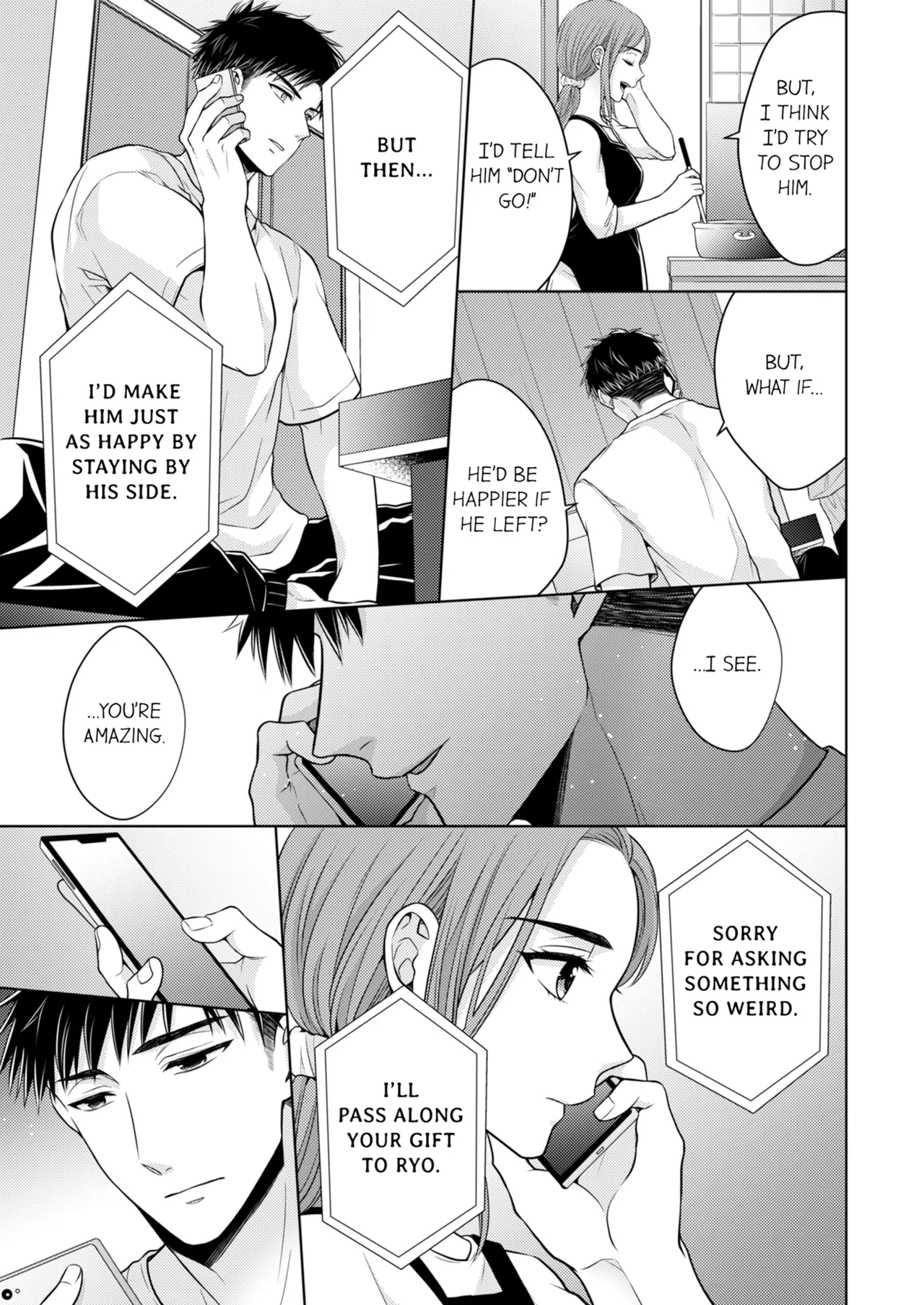 Yubisaki Kara Honki no Netsujō ～ Chara Otoko Shōbōshi wa Massuguna me de Watashi o Daita ～ Chapter 4-5 - page 35