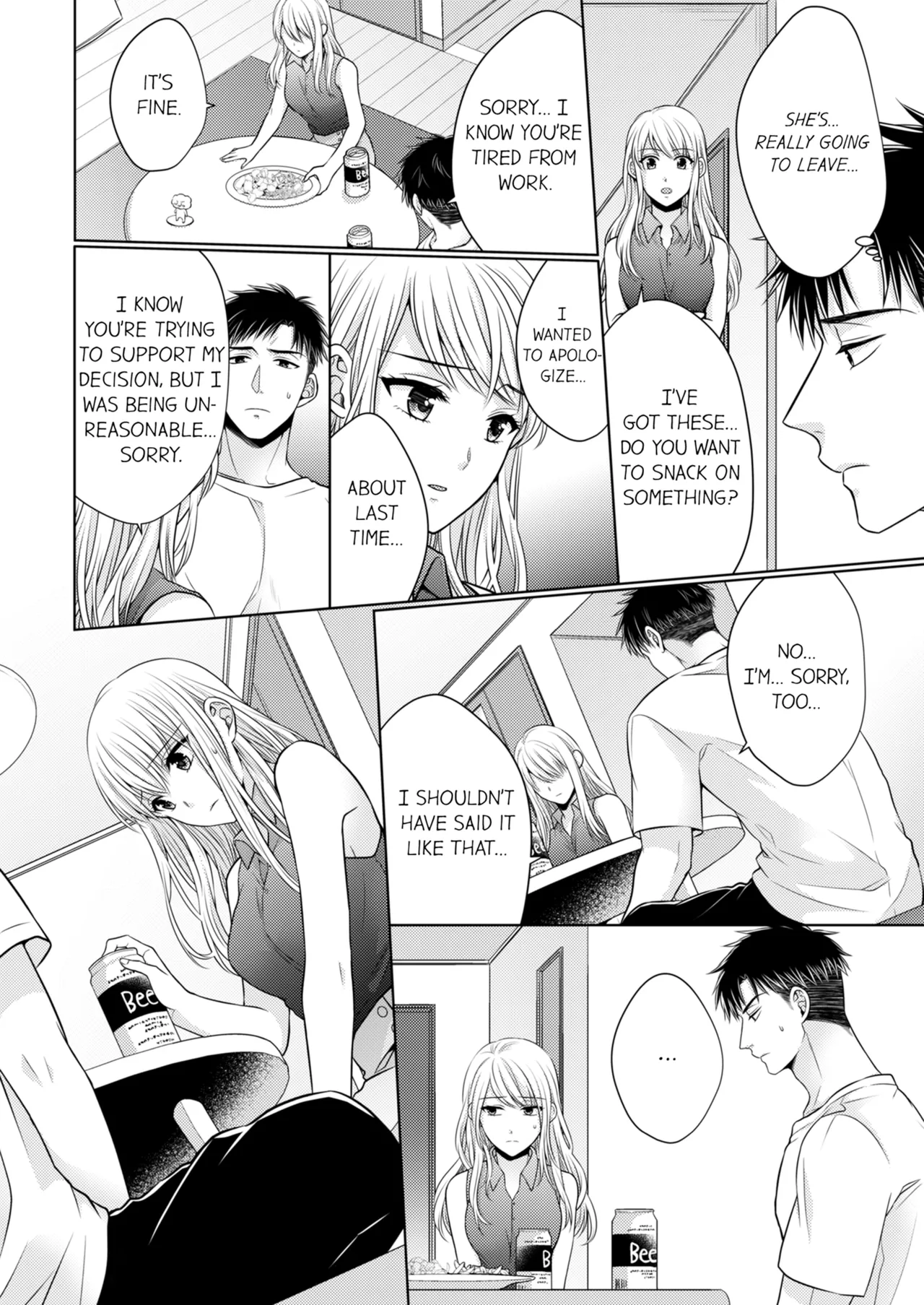 Yubisaki Kara Honki no Netsujō ～ Chara Otoko Shōbōshi wa Massuguna me de Watashi o Daita ～ Chapter 4-5 - page 38