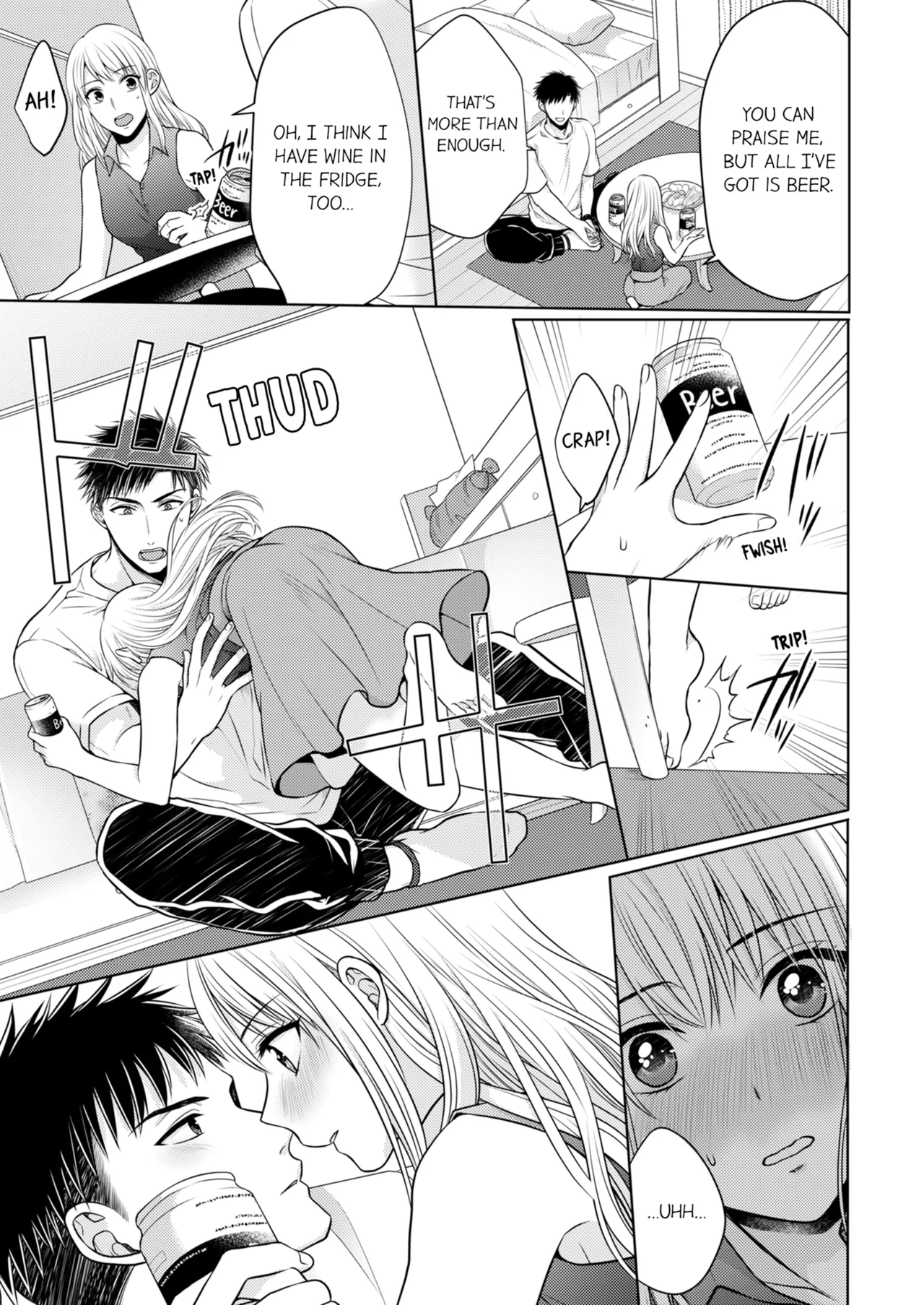 Yubisaki Kara Honki no Netsujō ～ Chara Otoko Shōbōshi wa Massuguna me de Watashi o Daita ～ Chapter 4-5 - page 41