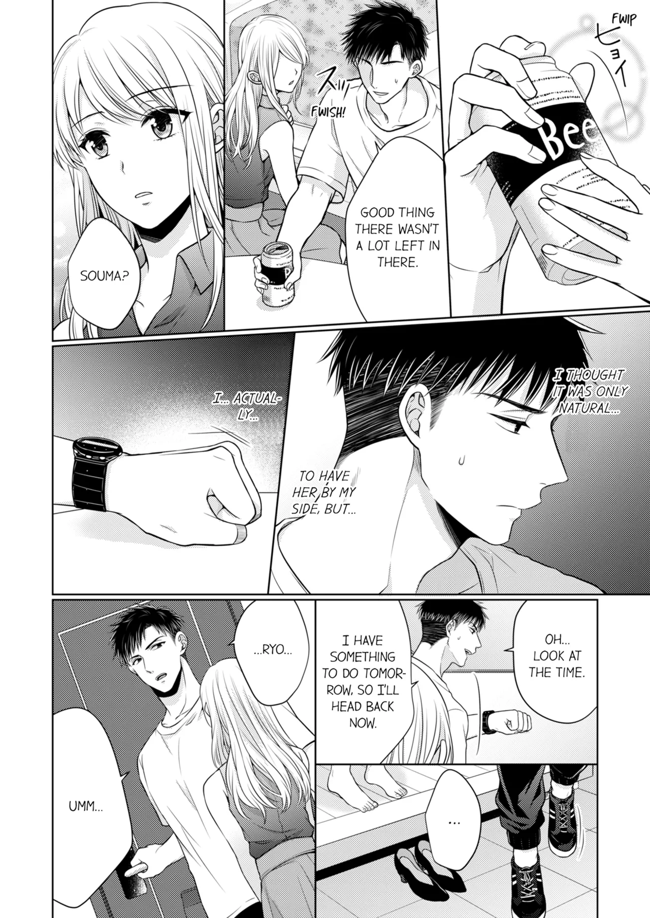 Yubisaki Kara Honki no Netsujō ～ Chara Otoko Shōbōshi wa Massuguna me de Watashi o Daita ～ Chapter 4-5 - page 42