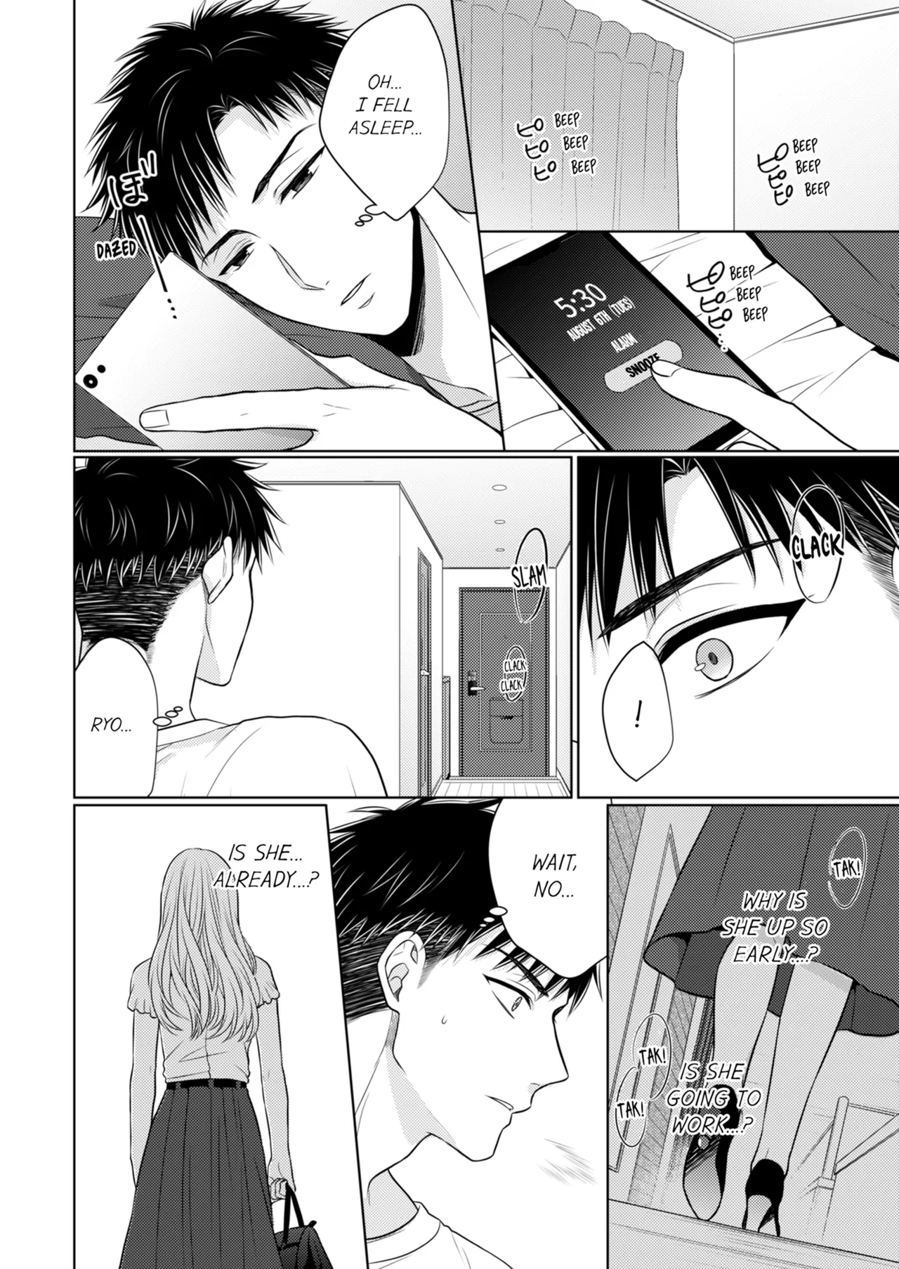 Yubisaki Kara Honki no Netsujō ～ Chara Otoko Shōbōshi wa Massuguna me de Watashi o Daita ～ Chapter 4-5 - page 44