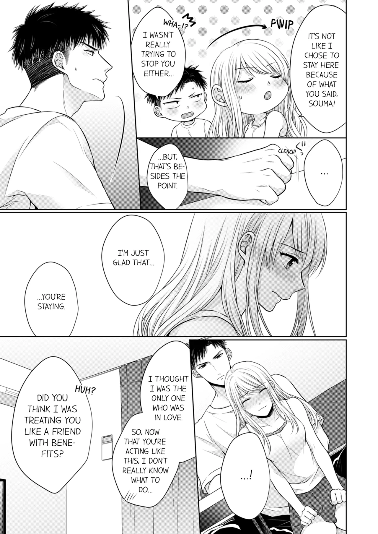 Yubisaki Kara Honki no Netsujō ～ Chara Otoko Shōbōshi wa Massuguna me de Watashi o Daita ～ Chapter 4-5 - page 53
