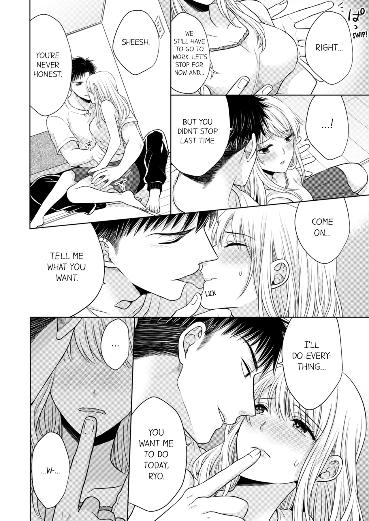 Yubisaki Kara Honki no Netsujō ～ Chara Otoko Shōbōshi wa Massuguna me de Watashi o Daita ～ Chapter 4-5 - page 56