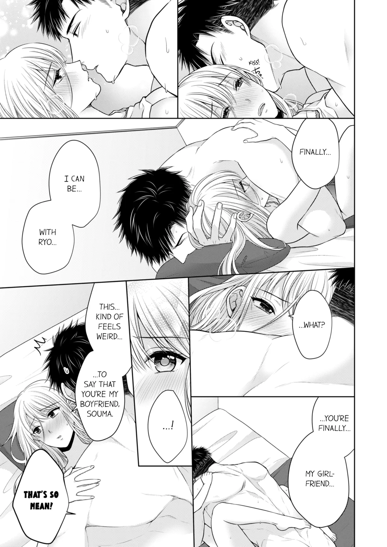 Yubisaki Kara Honki no Netsujō ～ Chara Otoko Shōbōshi wa Massuguna me de Watashi o Daita ～ Chapter 4-5 - page 64