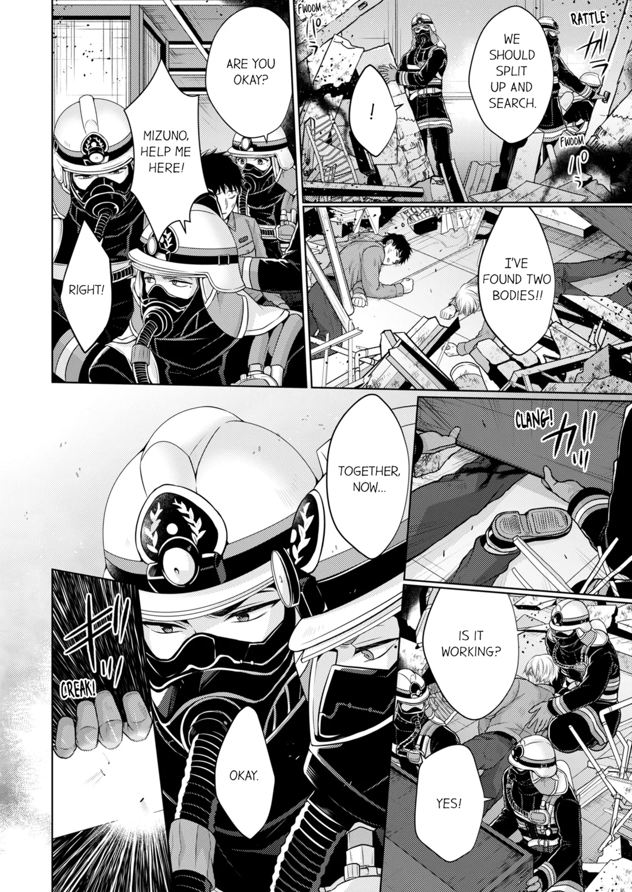 Yubisaki Kara Honki no Netsujō ～ Chara Otoko Shōbōshi wa Massuguna me de Watashi o Daita ～ Chapter 4-5 - page 75