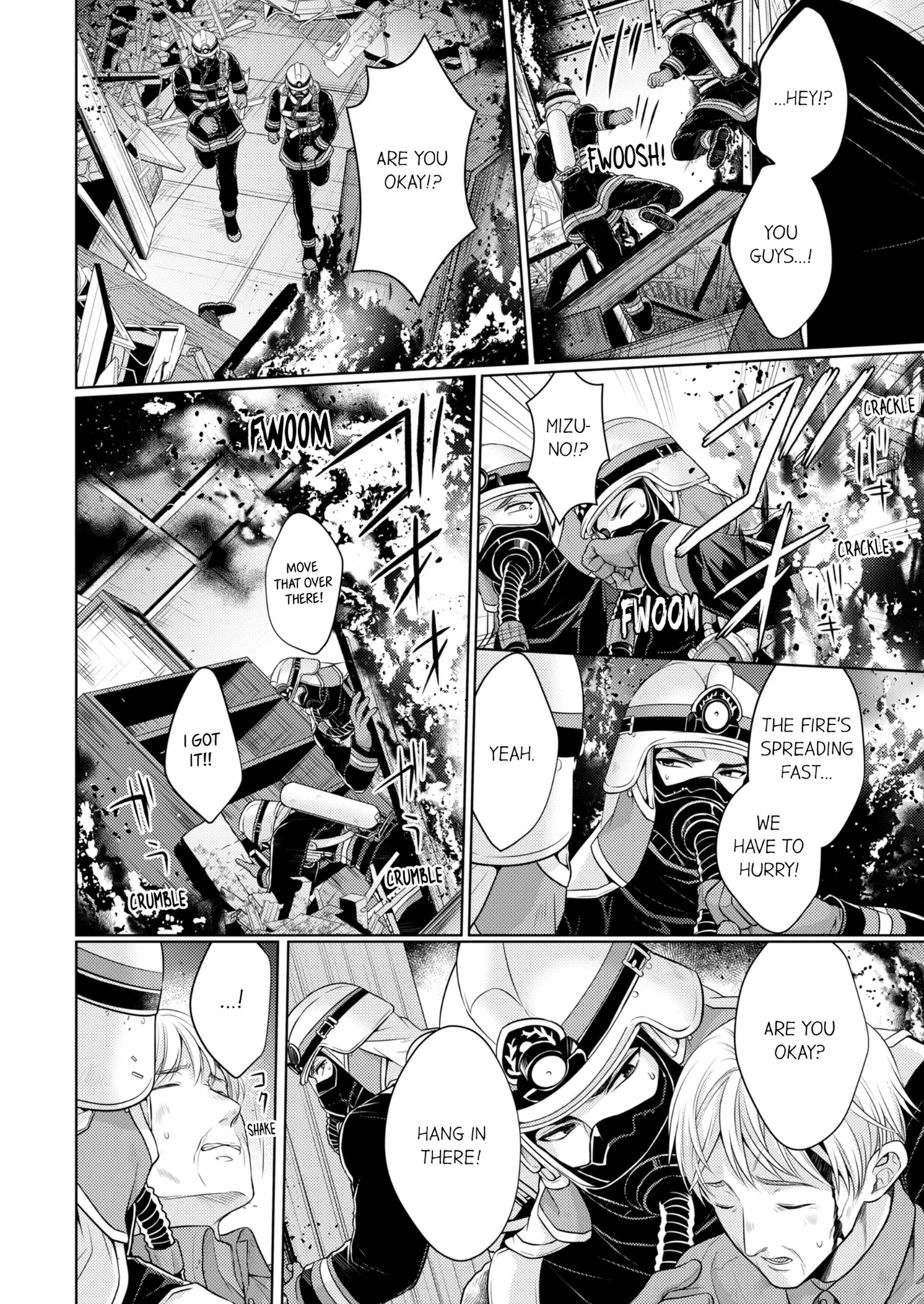 Yubisaki Kara Honki no Netsujō ～ Chara Otoko Shōbōshi wa Massuguna me de Watashi o Daita ～ Chapter 4-5 - page 77