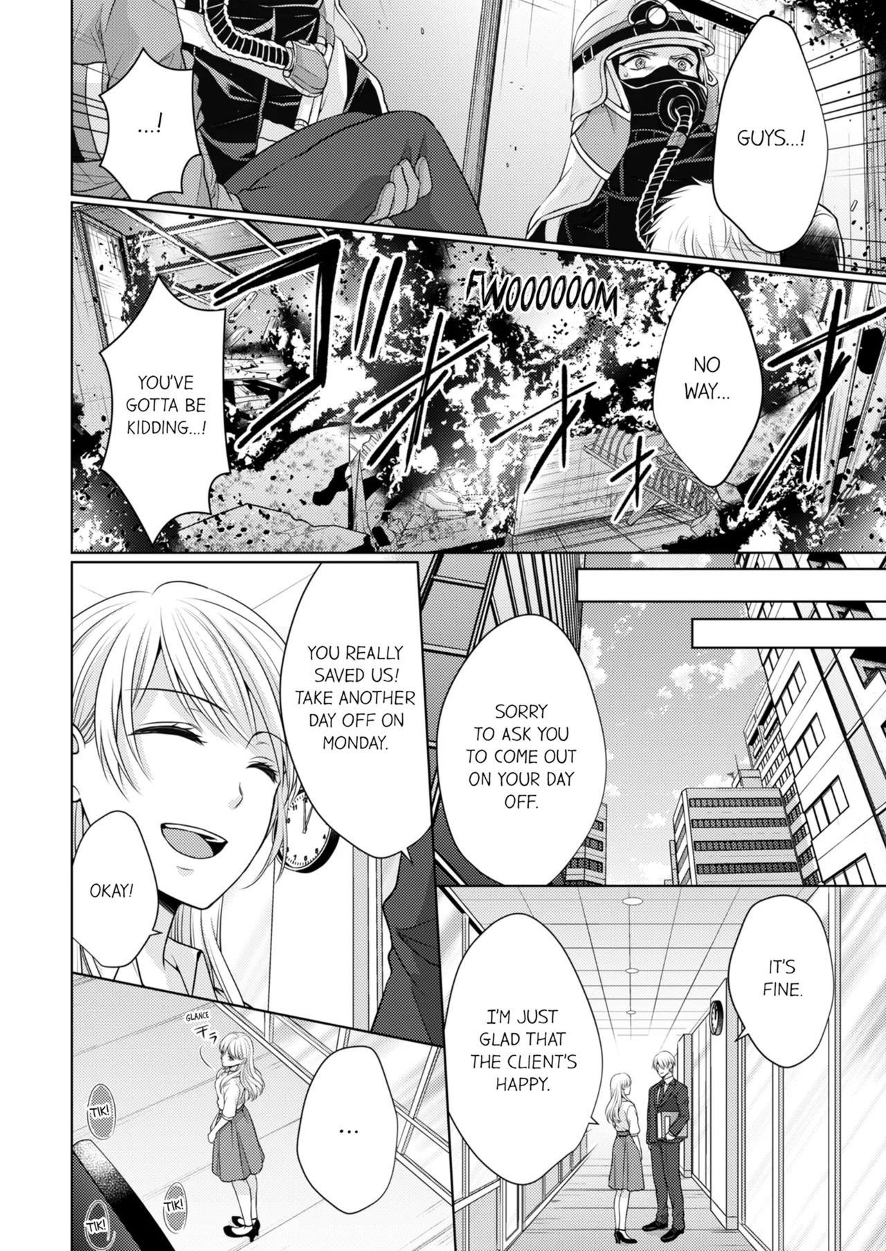 Yubisaki Kara Honki no Netsujō ～ Chara Otoko Shōbōshi wa Massuguna me de Watashi o Daita ～ Chapter 4-5 - page 79