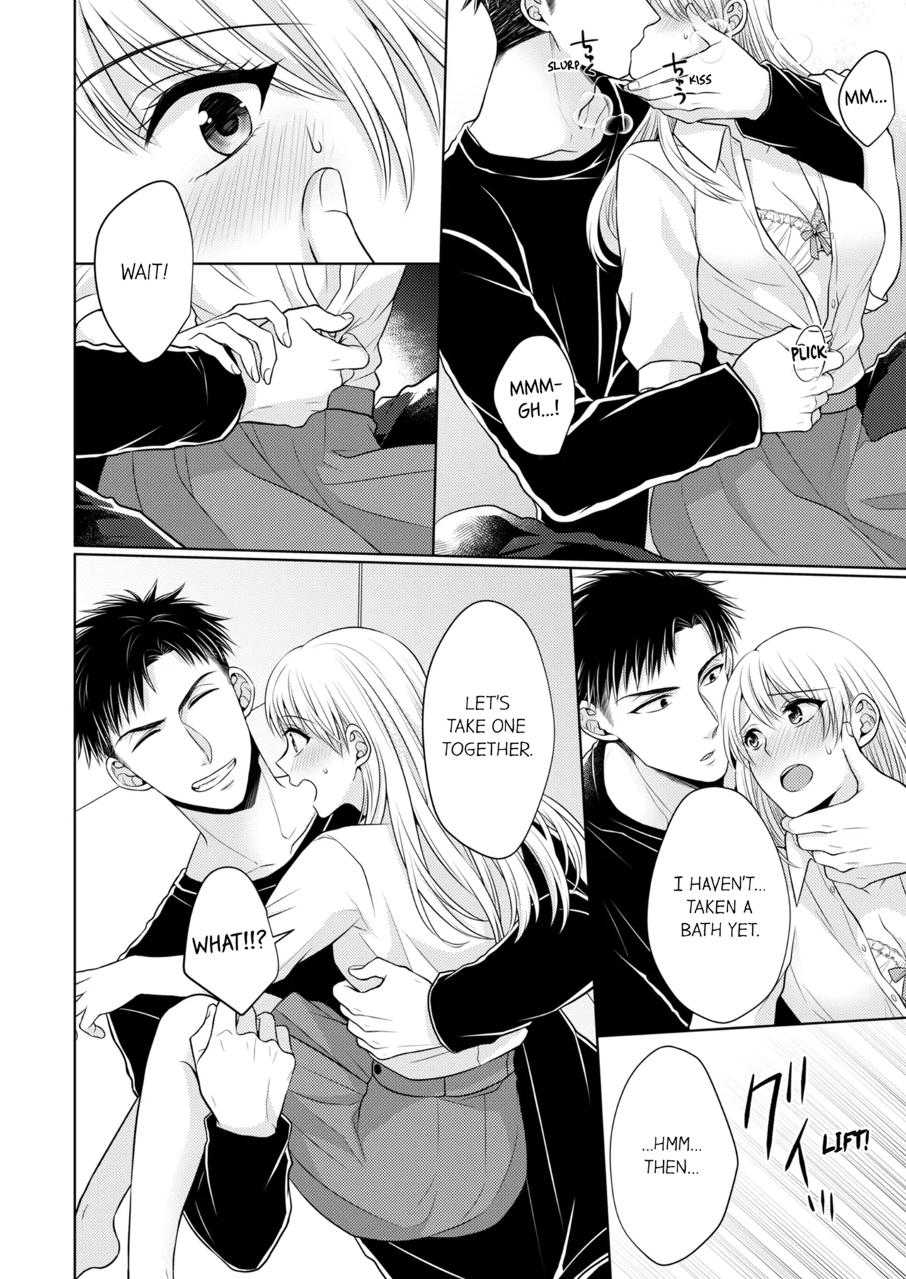 Yubisaki Kara Honki no Netsujō ～ Chara Otoko Shōbōshi wa Massuguna me de Watashi o Daita ～ Chapter 4-5 - page 85