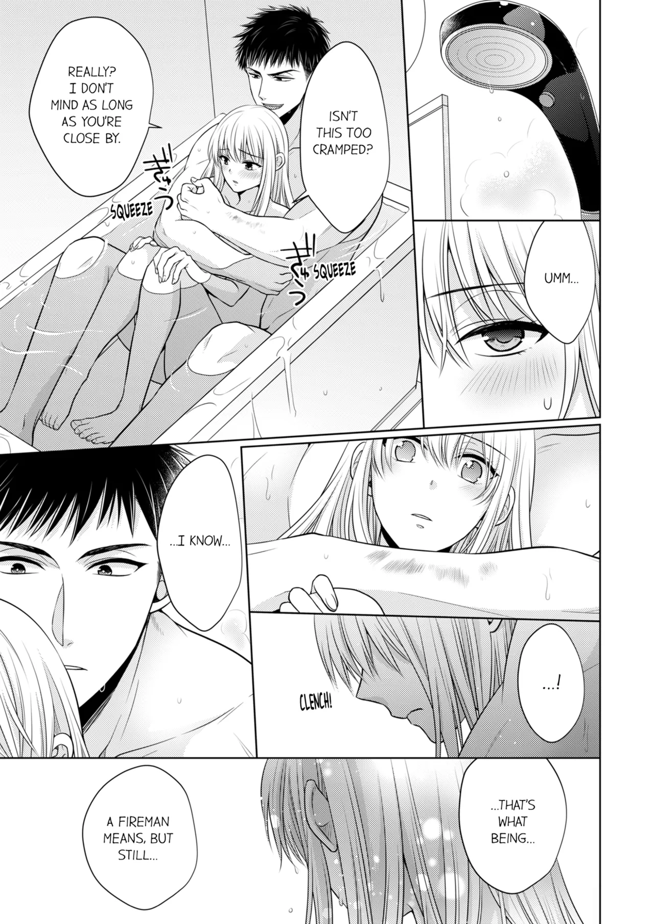 Yubisaki Kara Honki no Netsujō ～ Chara Otoko Shōbōshi wa Massuguna me de Watashi o Daita ～ Chapter 4-5 - page 86