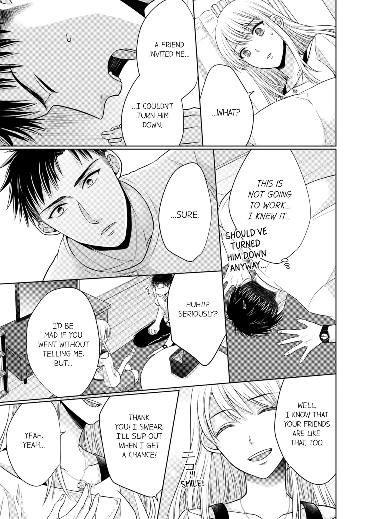 Yubisaki Kara Honki no Netsujō ～ Chara Otoko Shōbōshi wa Massuguna me de Watashi o Daita ～ Chapter 4-5 - page 98