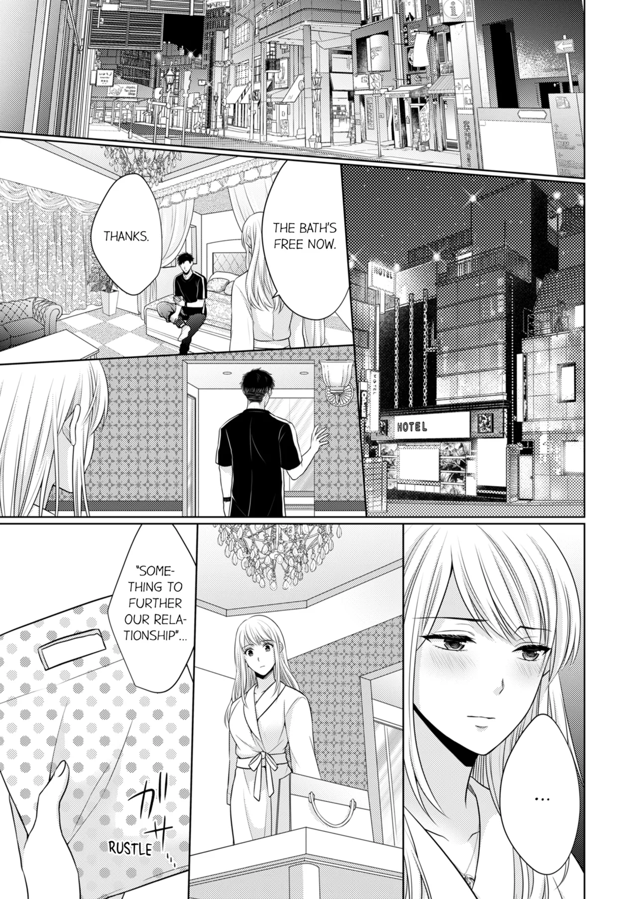 Yubisaki Kara Honki no Netsujō ～ Chara Otoko Shōbōshi wa Massuguna me de Watashi o Daita ～ Chapter 4-5 - page 112