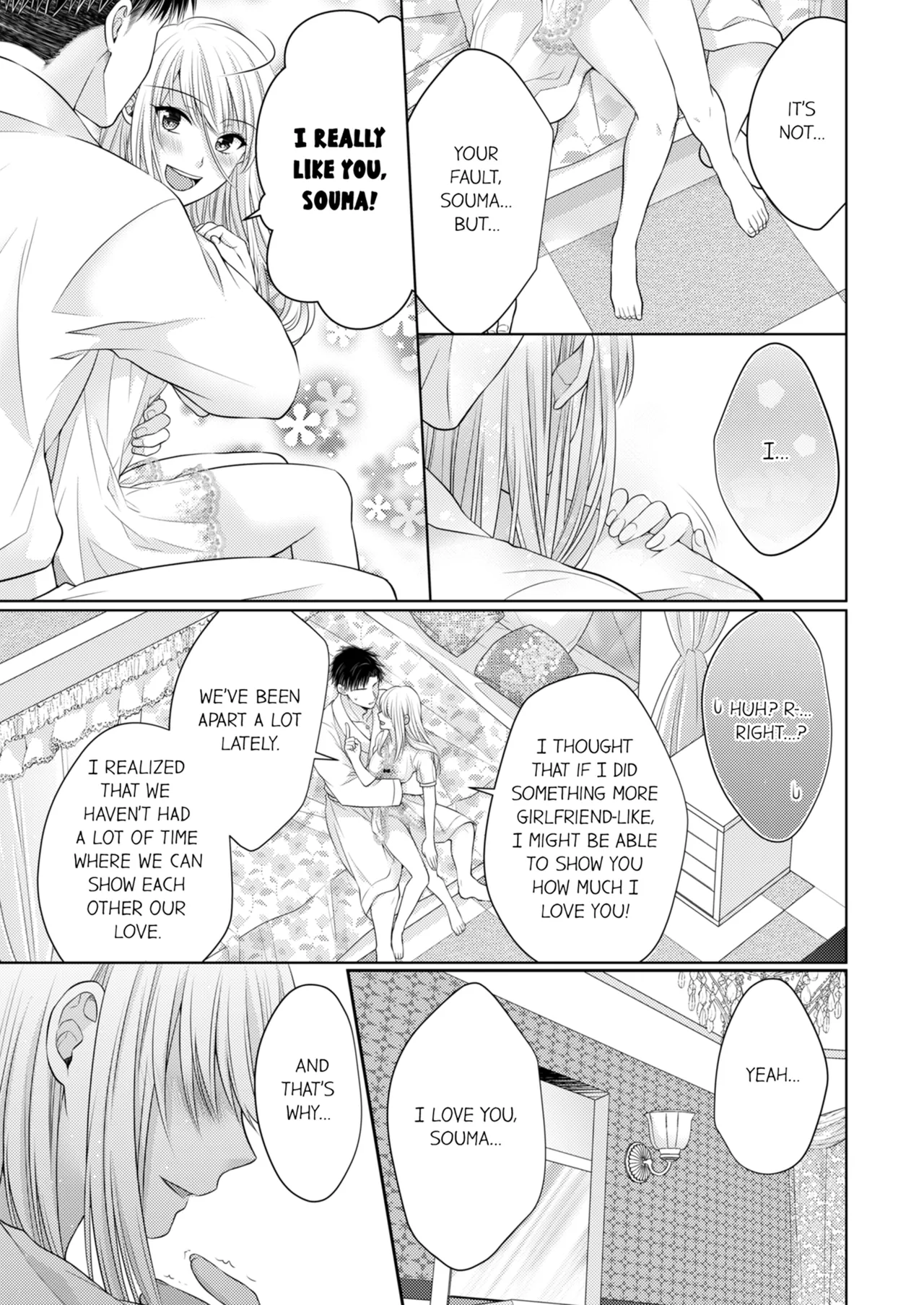 Yubisaki Kara Honki no Netsujō ～ Chara Otoko Shōbōshi wa Massuguna me de Watashi o Daita ～ Chapter 4-5 - page 126