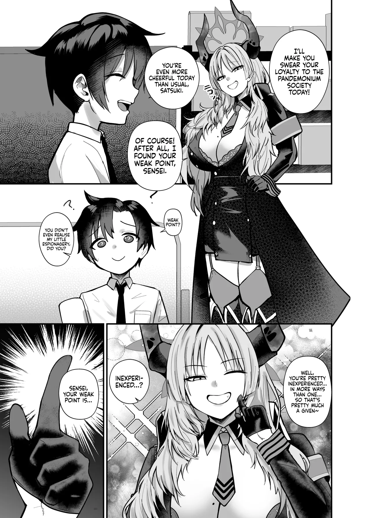 Sensei wa Dandan Seitsuu shitaku naa ~ru ♡ Chapter 1 - page 7