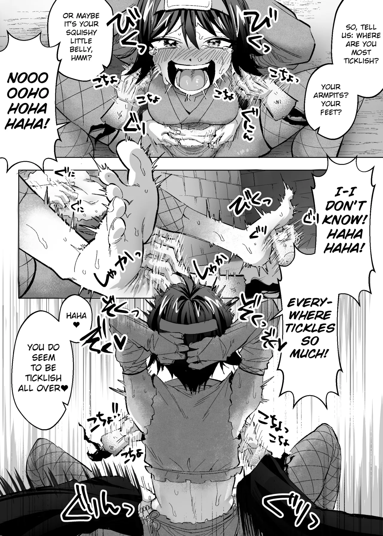 Medusa's Tickling Live Stream ~Three Adventurers Tickled to Death~ Chapter 1 - page 21