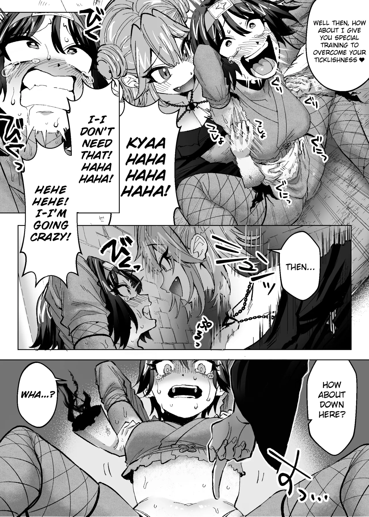 Medusa's Tickling Live Stream ~Three Adventurers Tickled to Death~ Chapter 1 - page 22