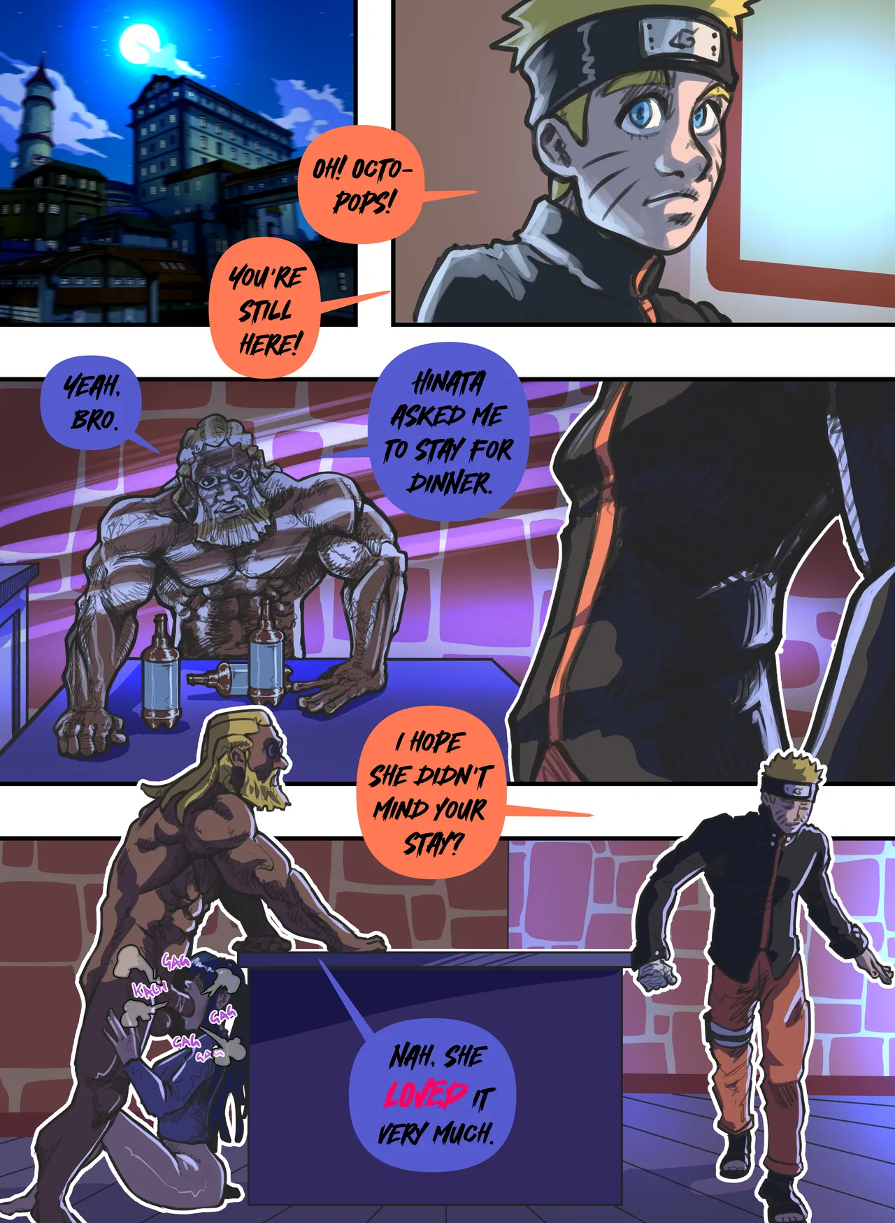 Hinata stays home alone Chapter 1 - page 15