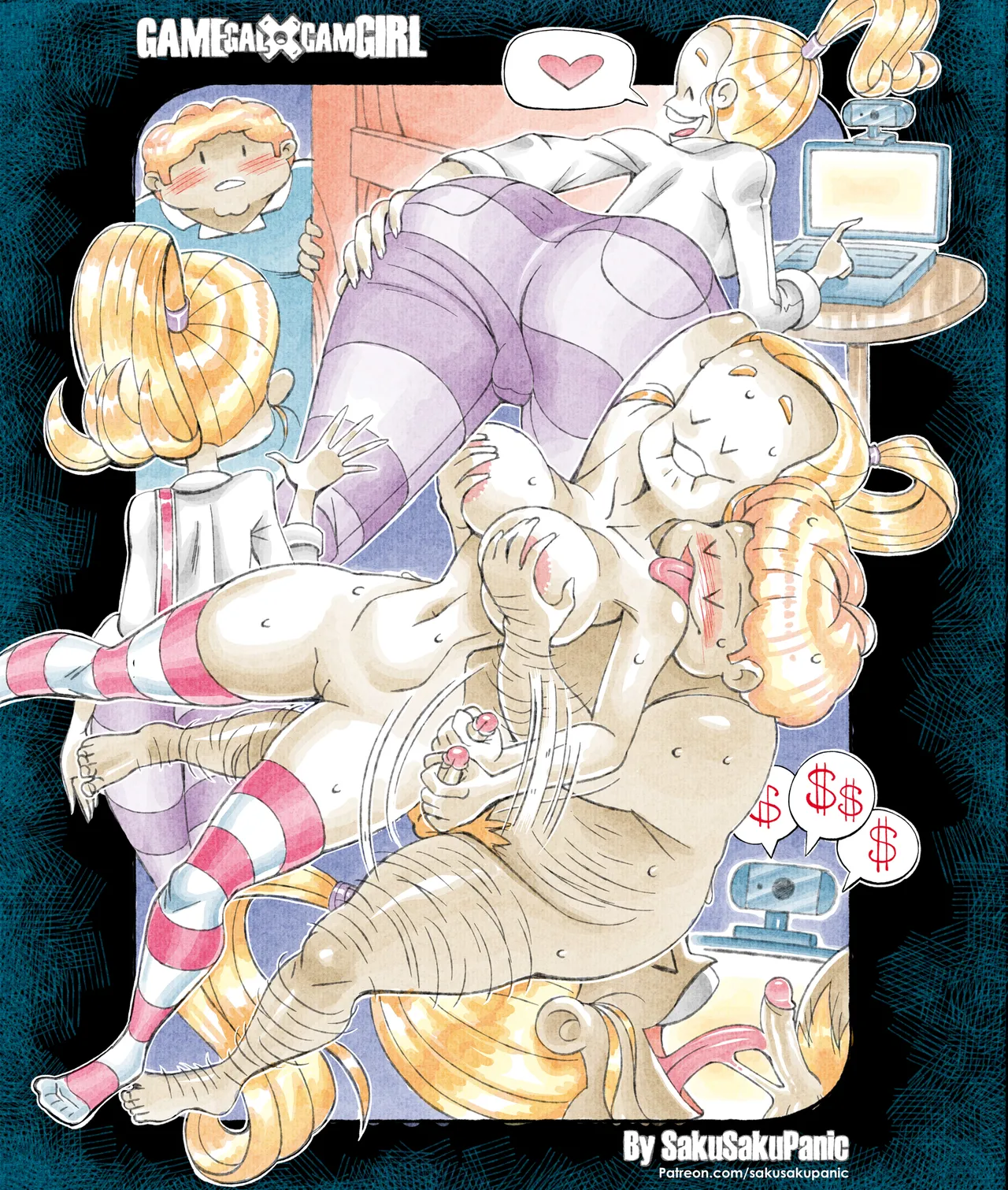 sakurakasugano Sakusakupanic GamerXCam Comic and Covers Chapter 1 - page 23