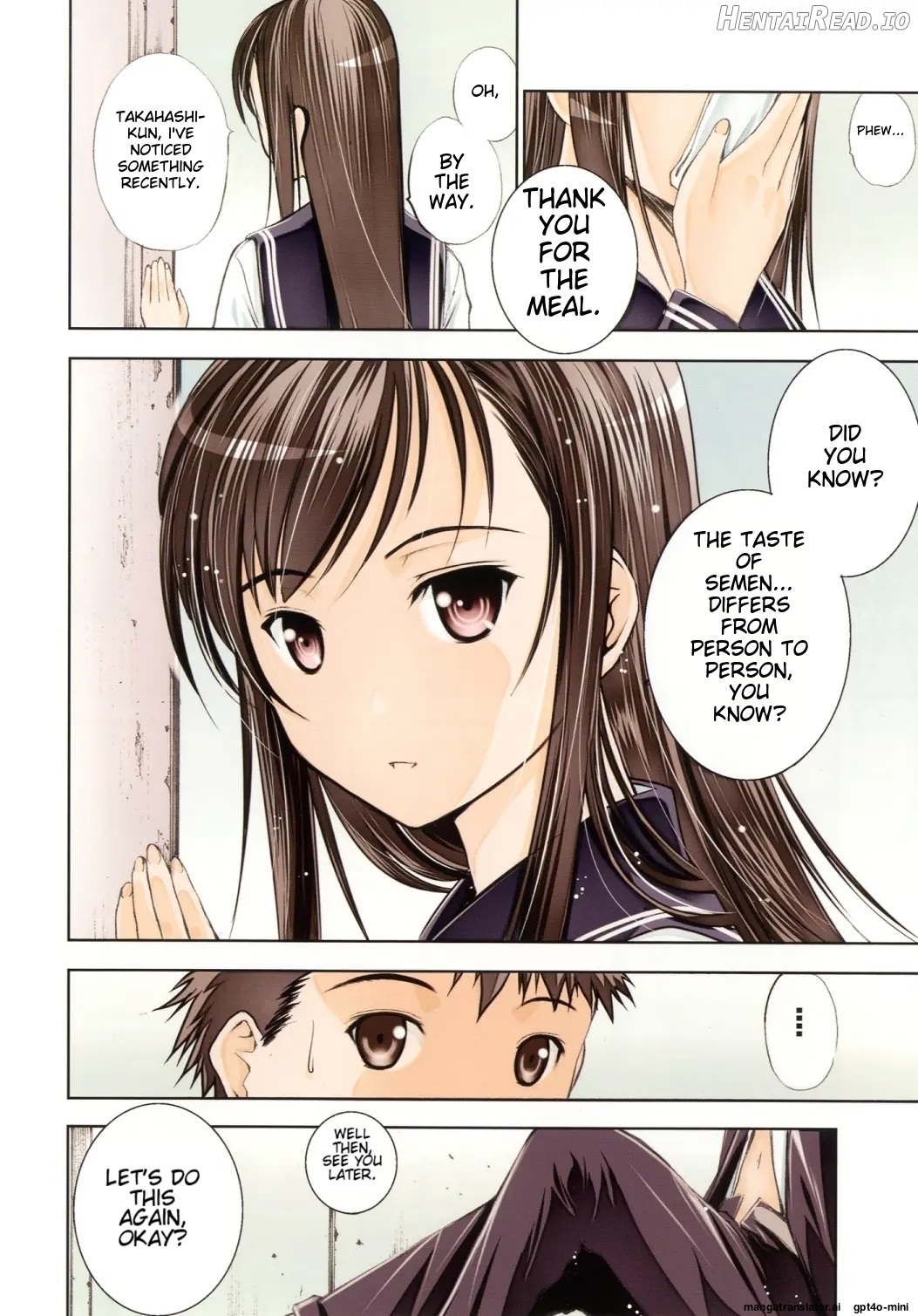 Un etudiant de la fille -color- Chapter 1 - page 10