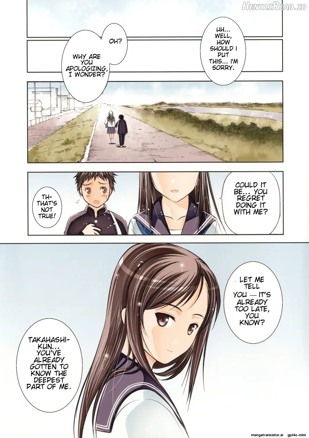 Un etudiant de la fille -color- Chapter 1 - page 23