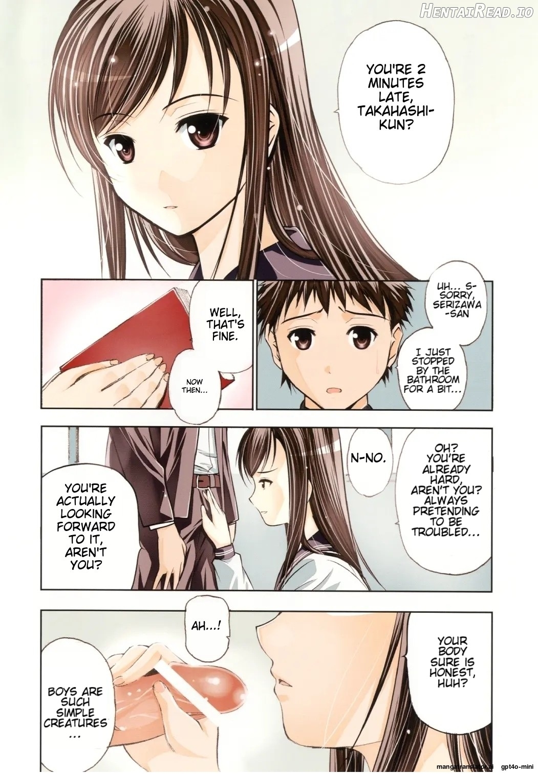 Un etudiant de la fille -color- Chapter 1 - page 4