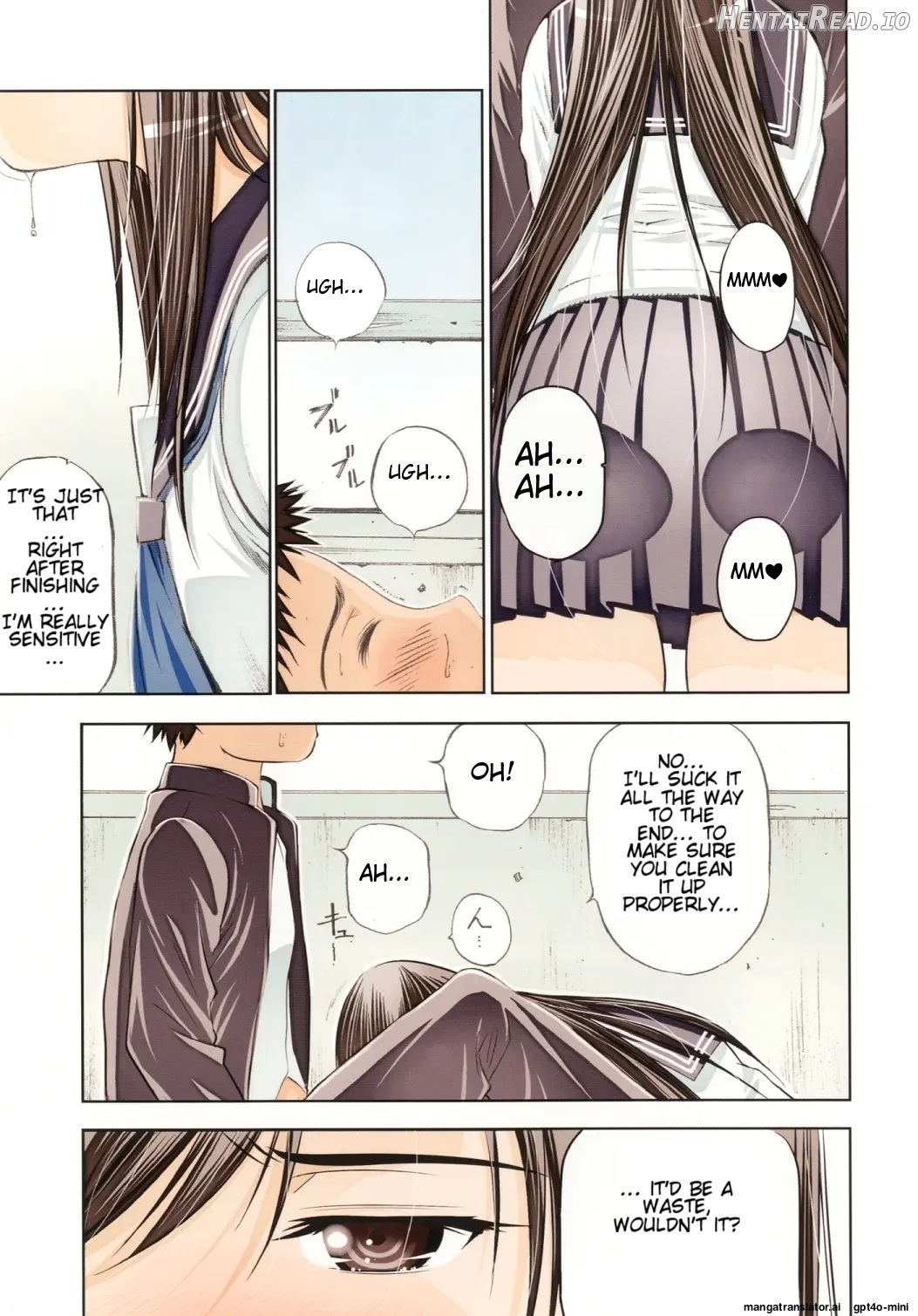 Un etudiant de la fille -color- Chapter 1 - page 9