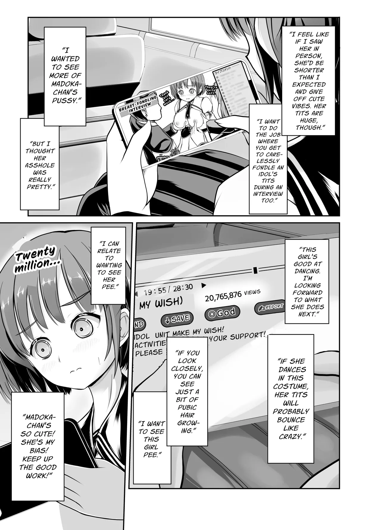 Shinjin Roshutsu Idol Marudashi Jikoshoukai Haishin Chapter 1 - page 24