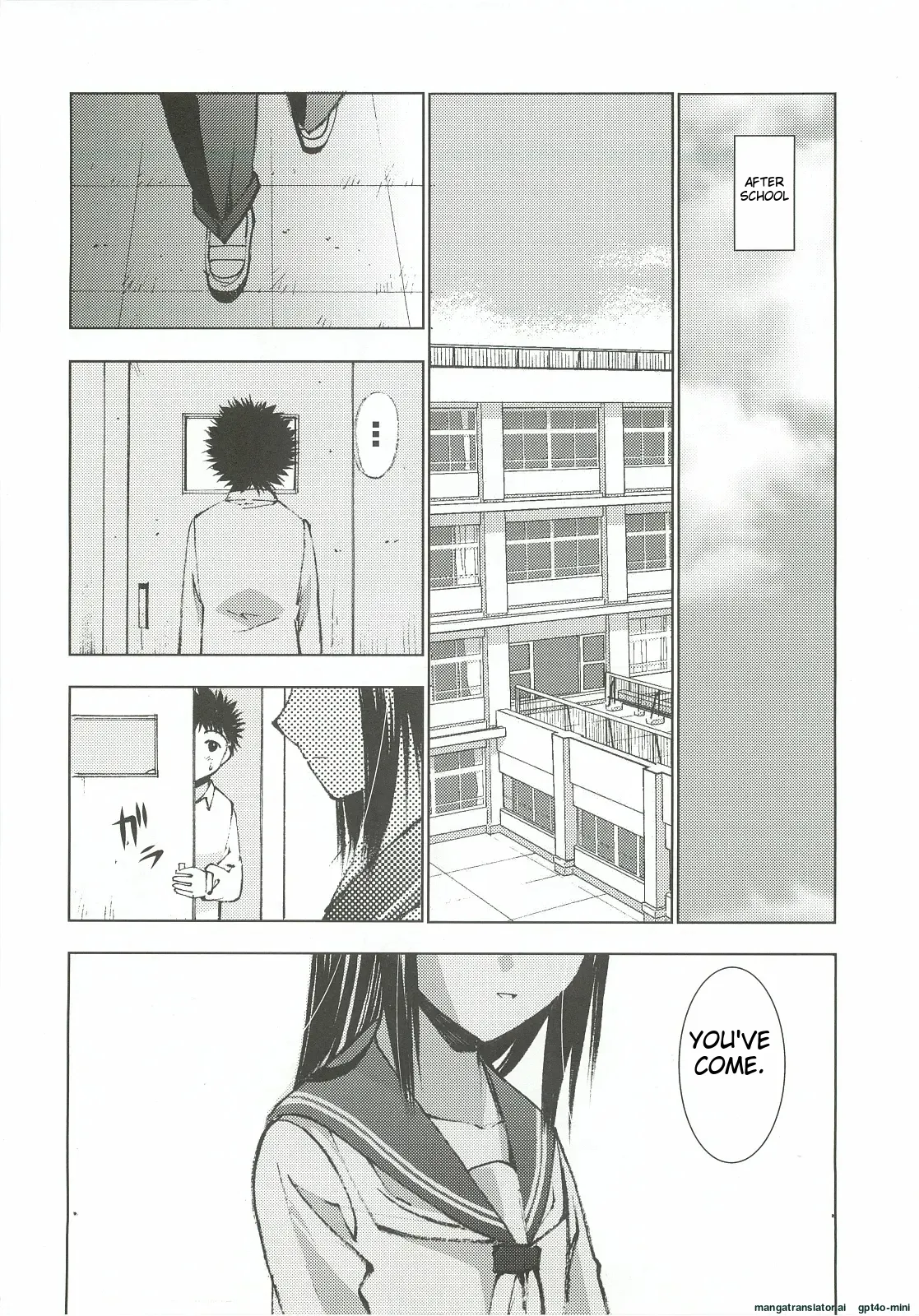 Un etudiant de la fille～rencontre～ Chapter 1 - page 12