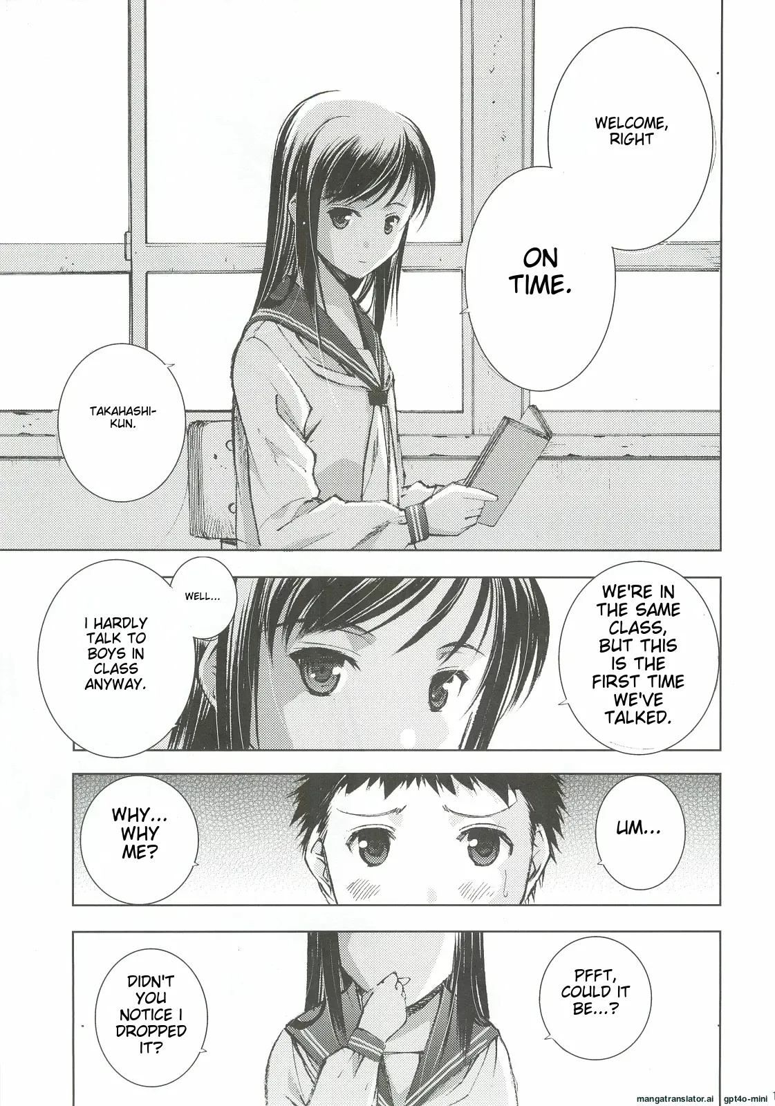 Un etudiant de la fille～rencontre～ Chapter 1 - page 13