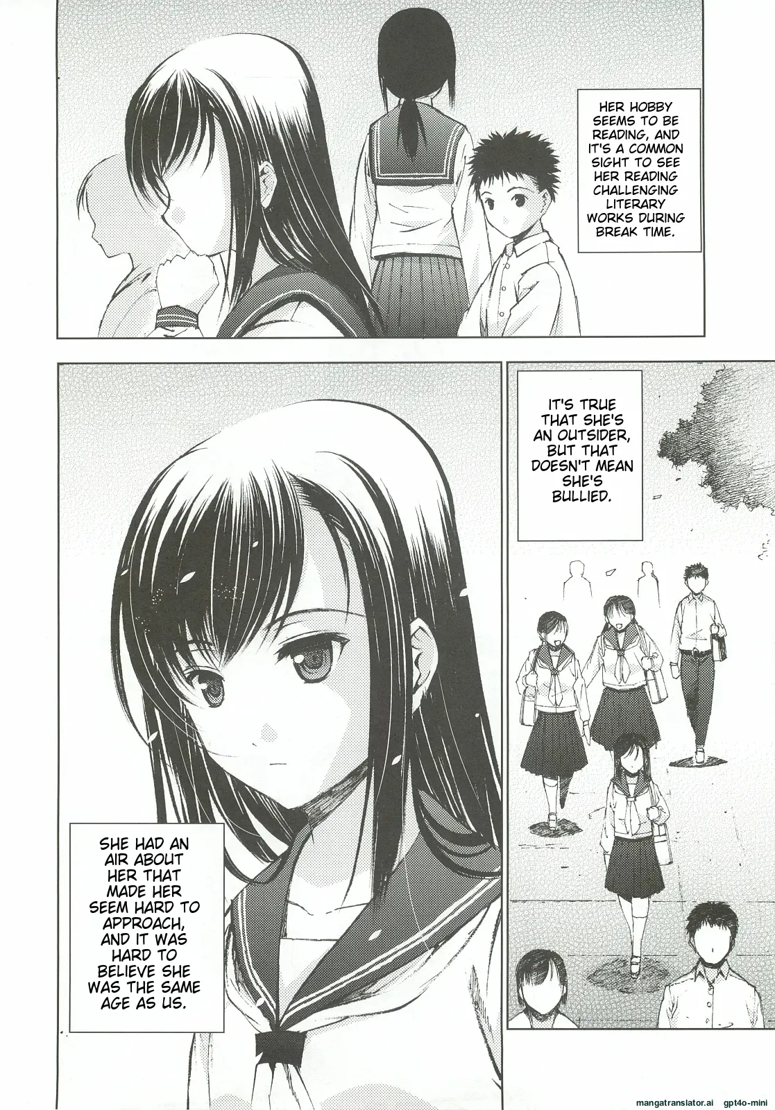 Un etudiant de la fille～rencontre～ Chapter 1 - page 6