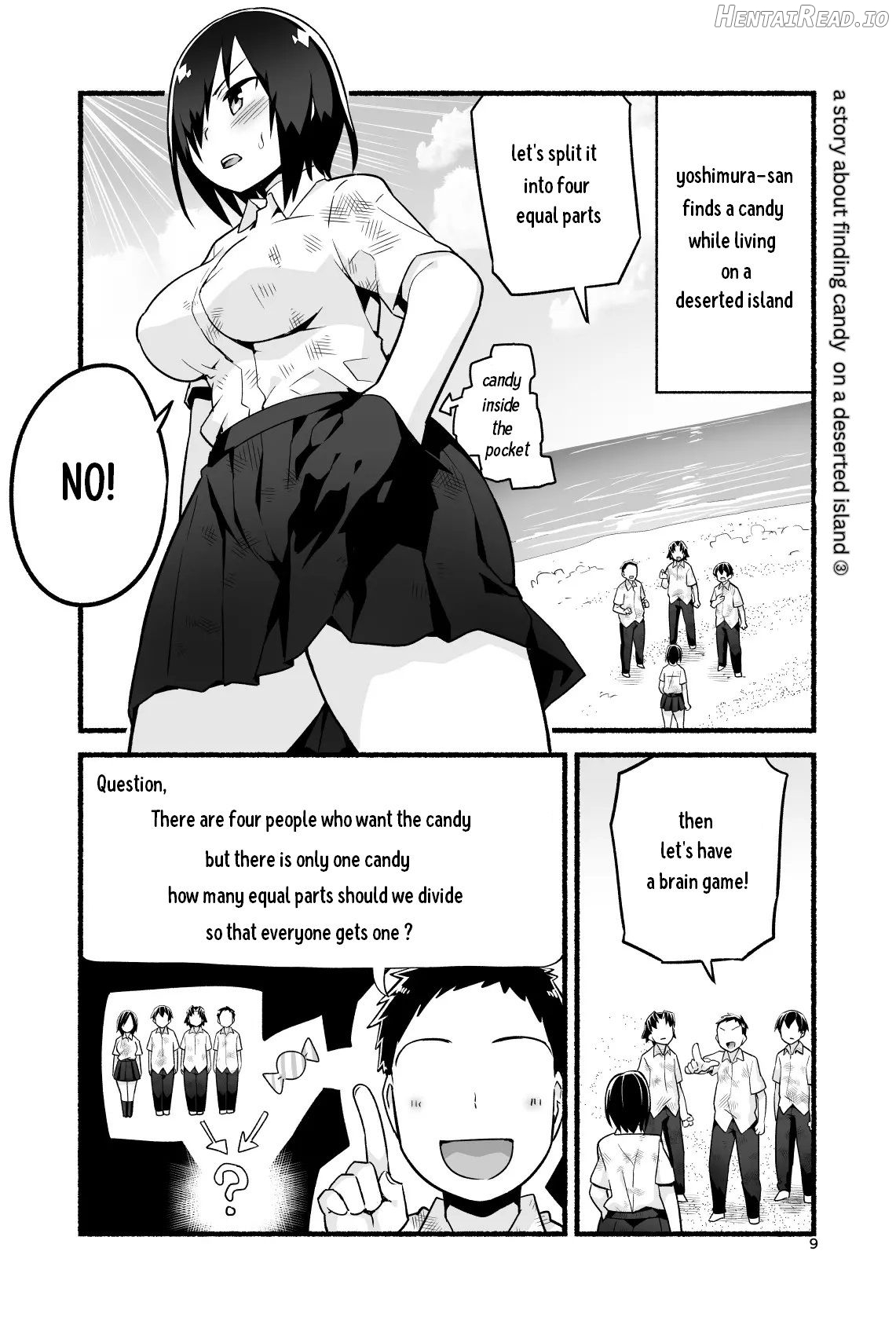 Mujintou de Ame-dama o Mitsukeru Hanashi. Yoshimura-san! 4 Chapter 1 - page 14