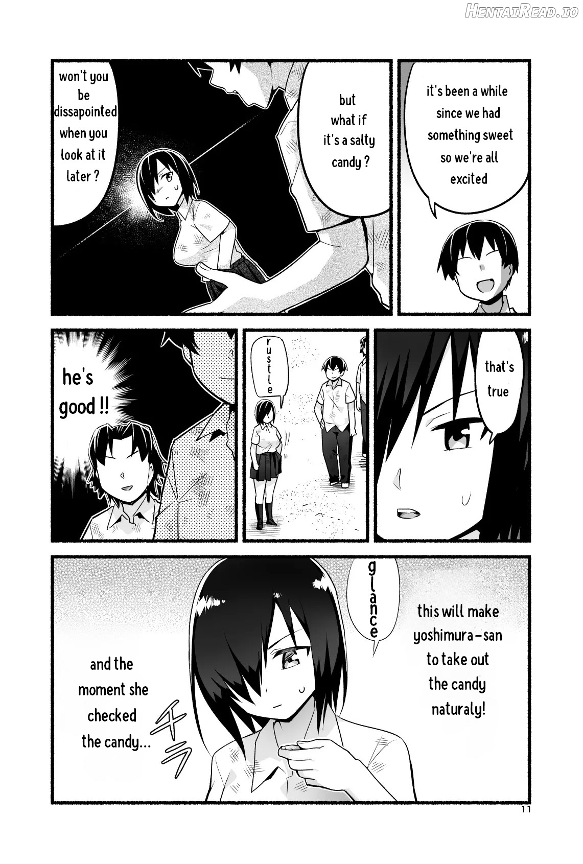 Mujintou de Ame-dama o Mitsukeru Hanashi. Yoshimura-san! 4 Chapter 1 - page 16