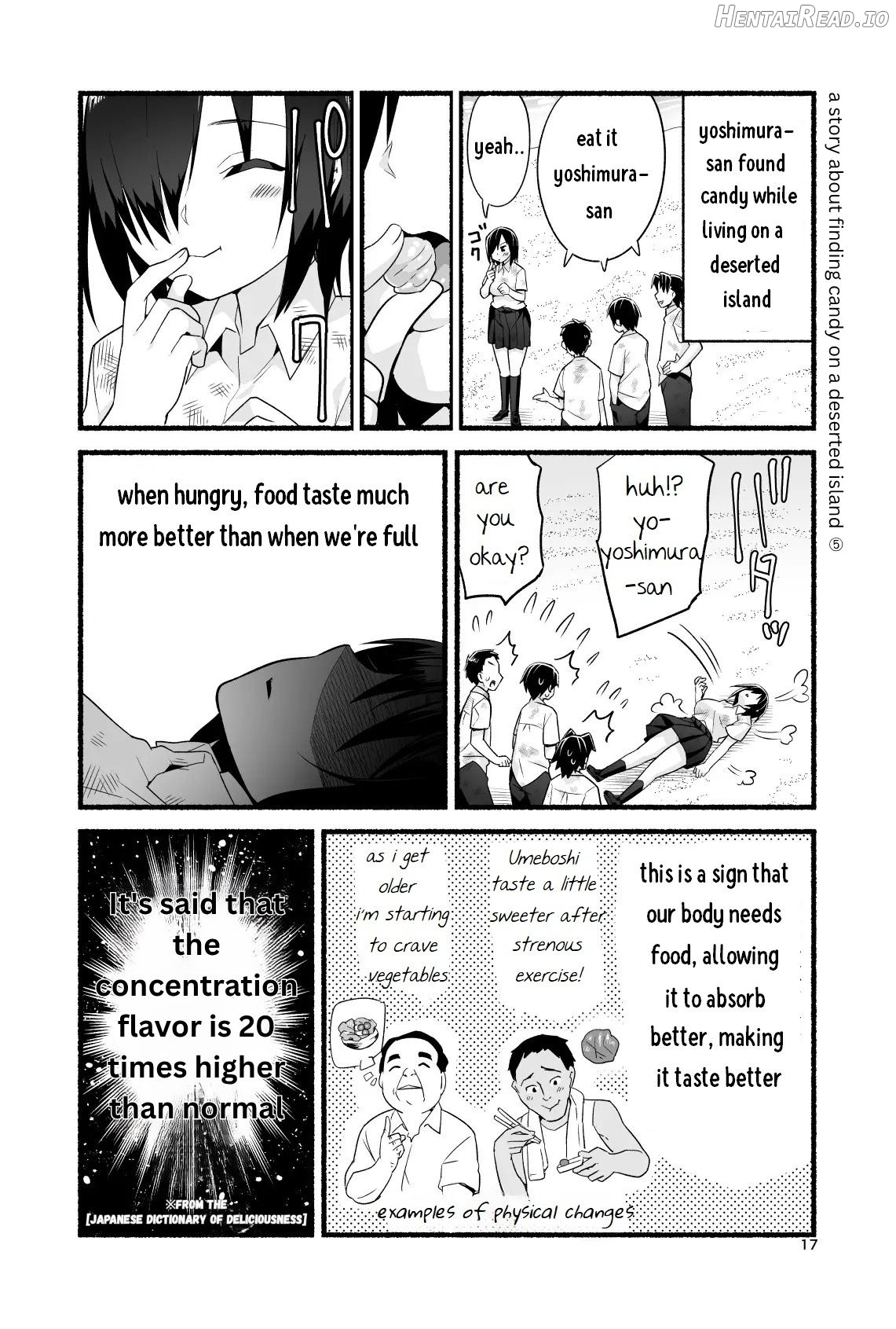 Mujintou de Ame-dama o Mitsukeru Hanashi. Yoshimura-san! 4 Chapter 1 - page 22