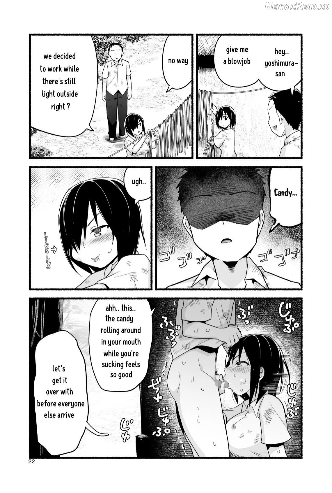 Mujintou de Ame-dama o Mitsukeru Hanashi. Yoshimura-san! 4 Chapter 1 - page 27
