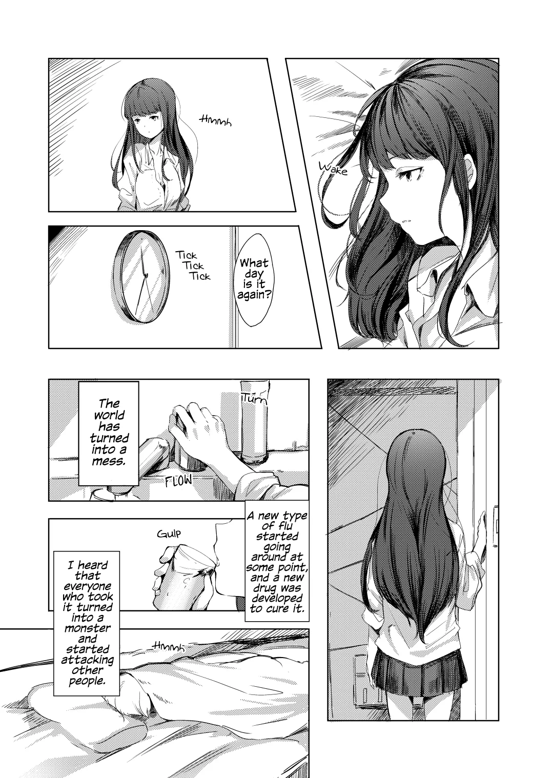 Kyou mo Sekai wa Kumorizora Chapter 1 - page 5