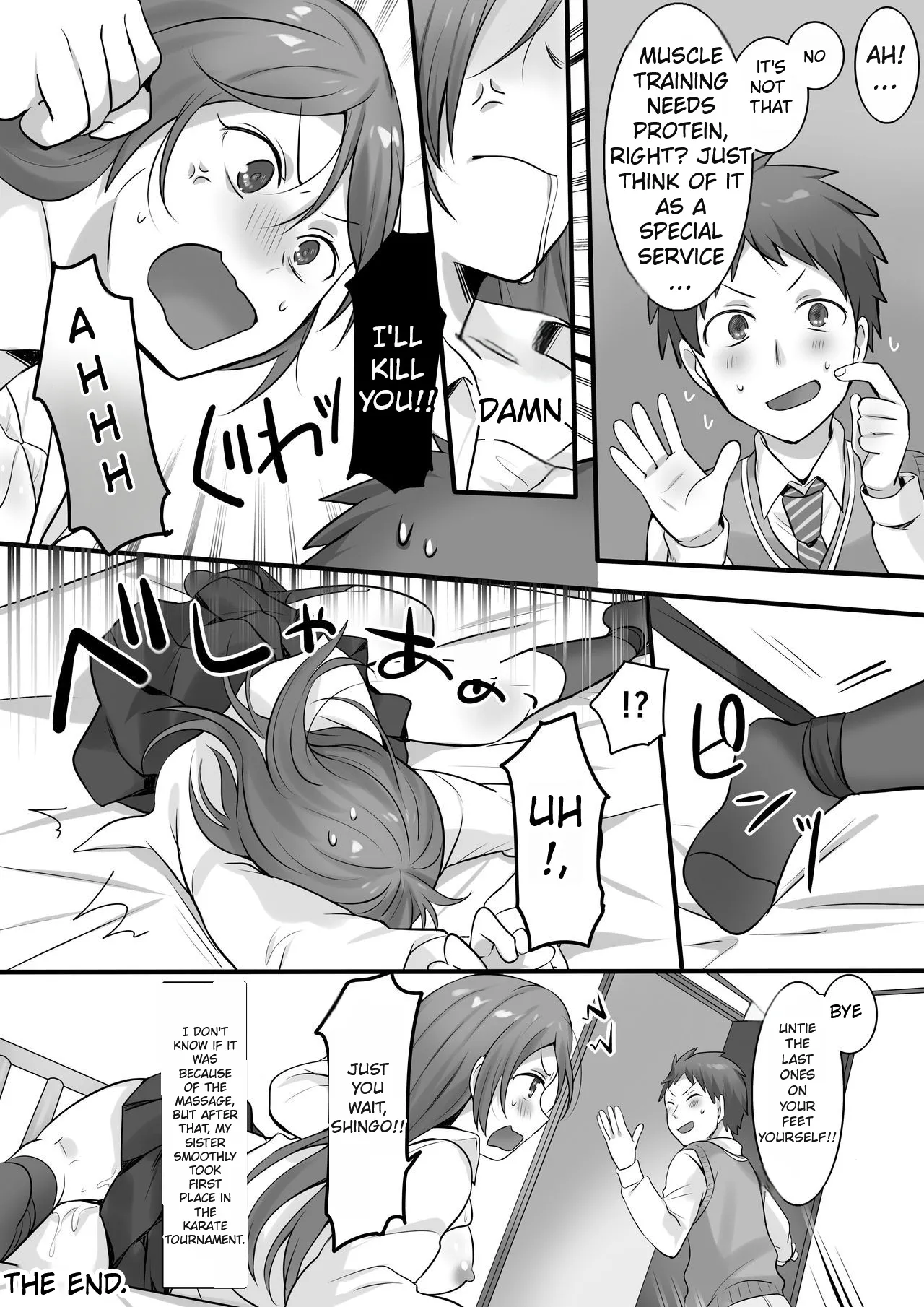 I Tried Giving a Sensual Massage to My Older Sister, Who’s Ranked #2 Nationwide in Karate - Ready to Be Killed for It. Chapter 1 - page 26