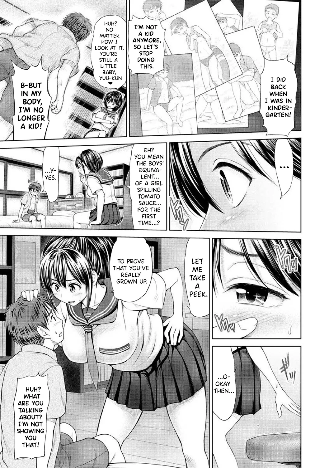 Osumashi × omorashi × onesan Chapter 1 - page 107