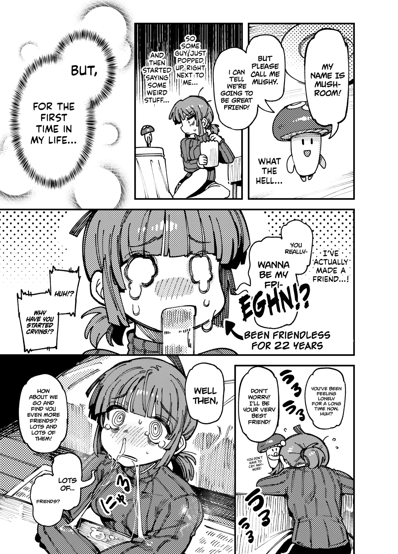 Hoshoku Shoujo] Ie ga Shike Sugite Haete Kita Genkaku Yuuhatsu Kinoko wo Gosyoku Shite Hatsujyou Shita Ato no Are ya Kore Chapter 1 - page 6