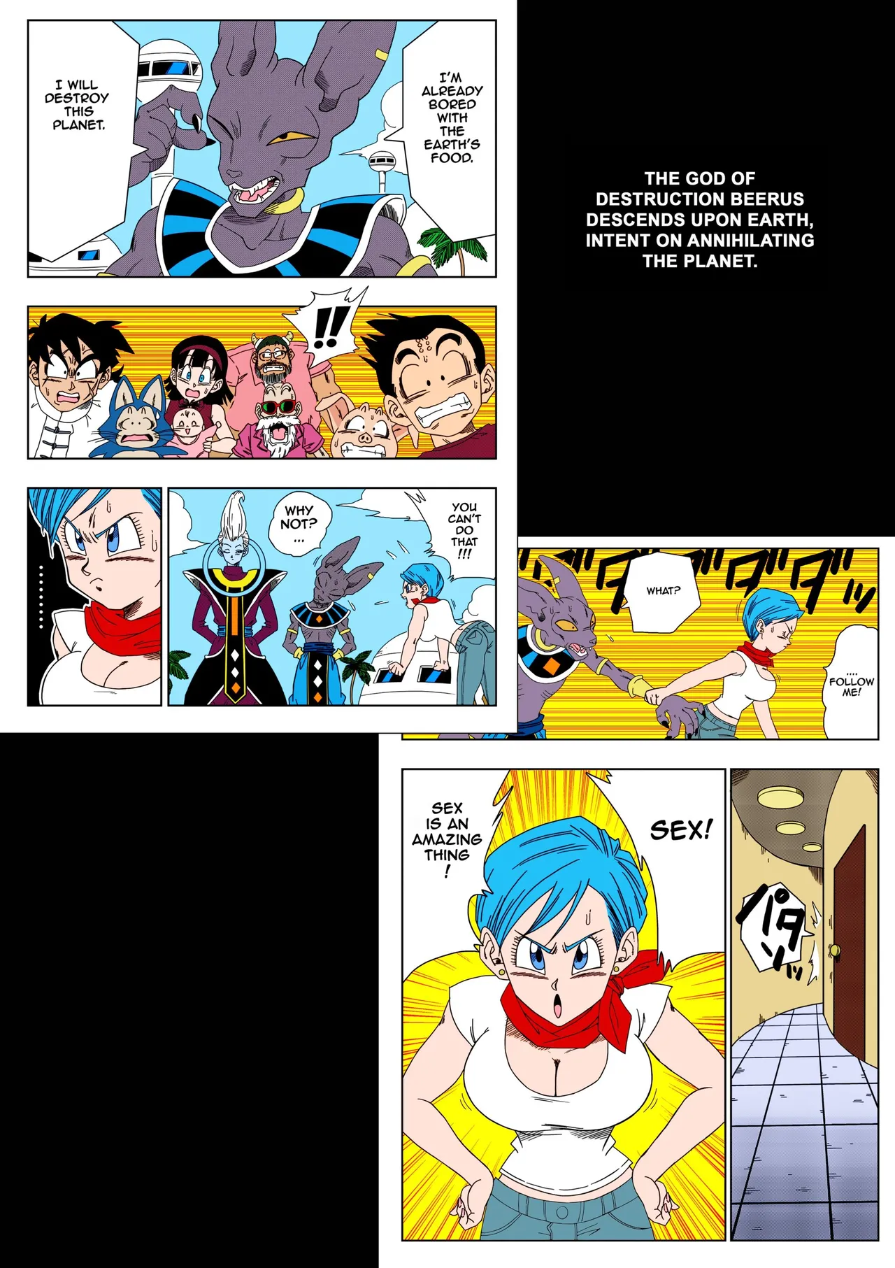 No One Can Go Against Beerus! Chapter 1 - page 2