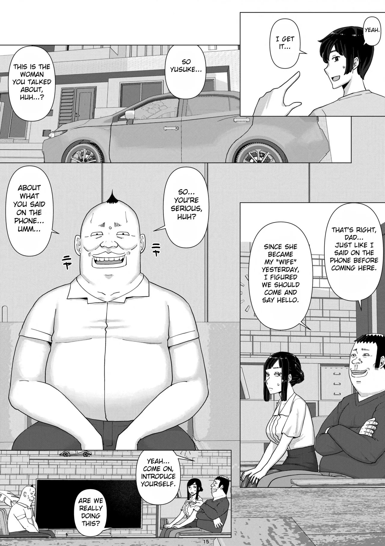 Chieri-san wa Makerarenai! 3 -Otto Kounin de Dare no Seishi demo Jusei suru Hentai Benki Zuma- Dai 5-kan Chapter 1 - page 17