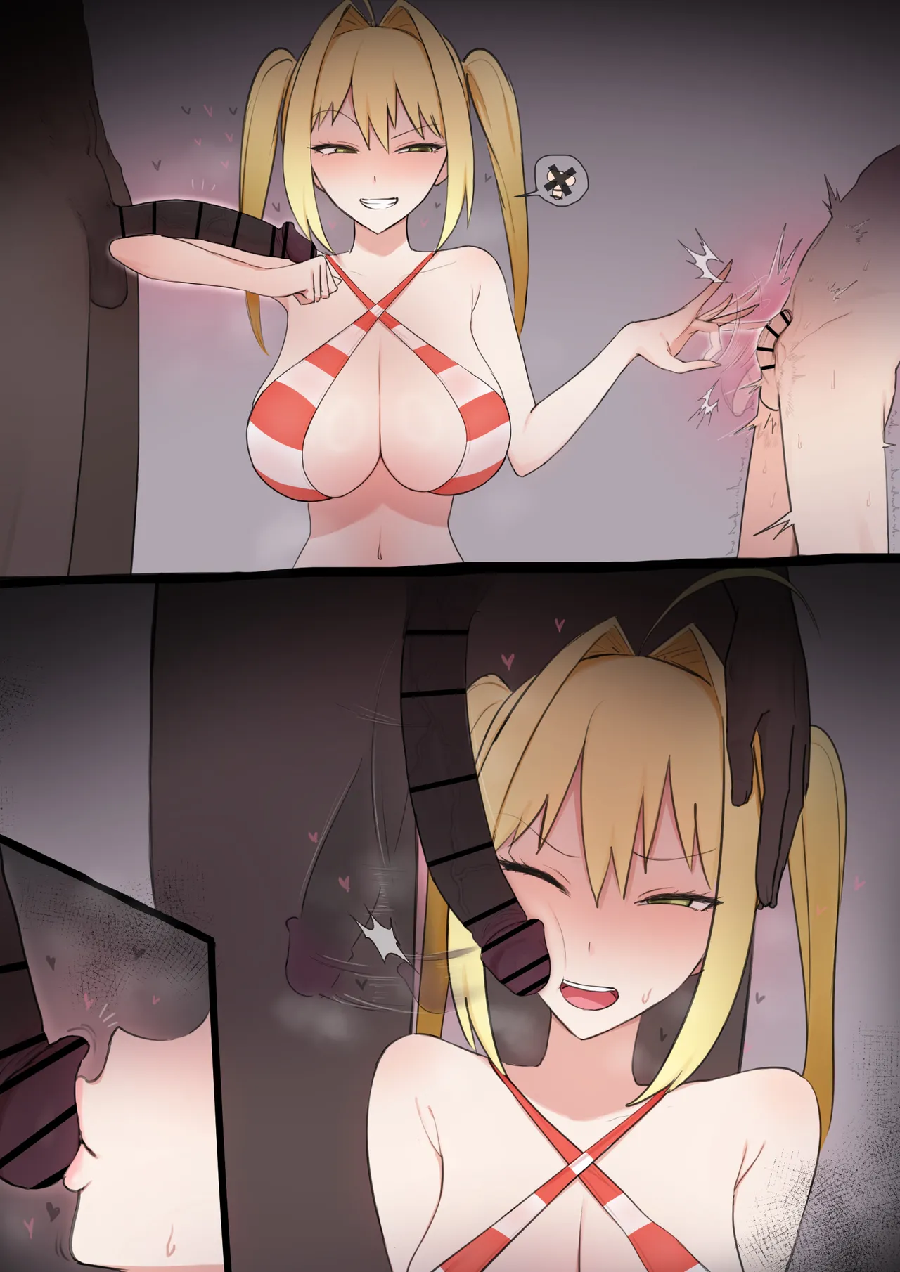 Nero x BBC Uwaki H Misetsuke Chapter 1 - page 8