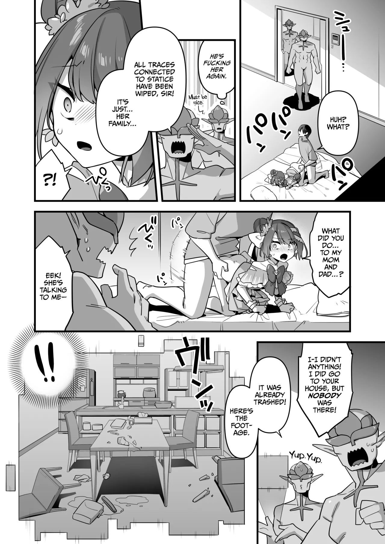 Aku no Tesaki ni Natta node. ~Mahou Shoujo o Ryoujoku Shimasu~ 3 Chapter 1 - page 12