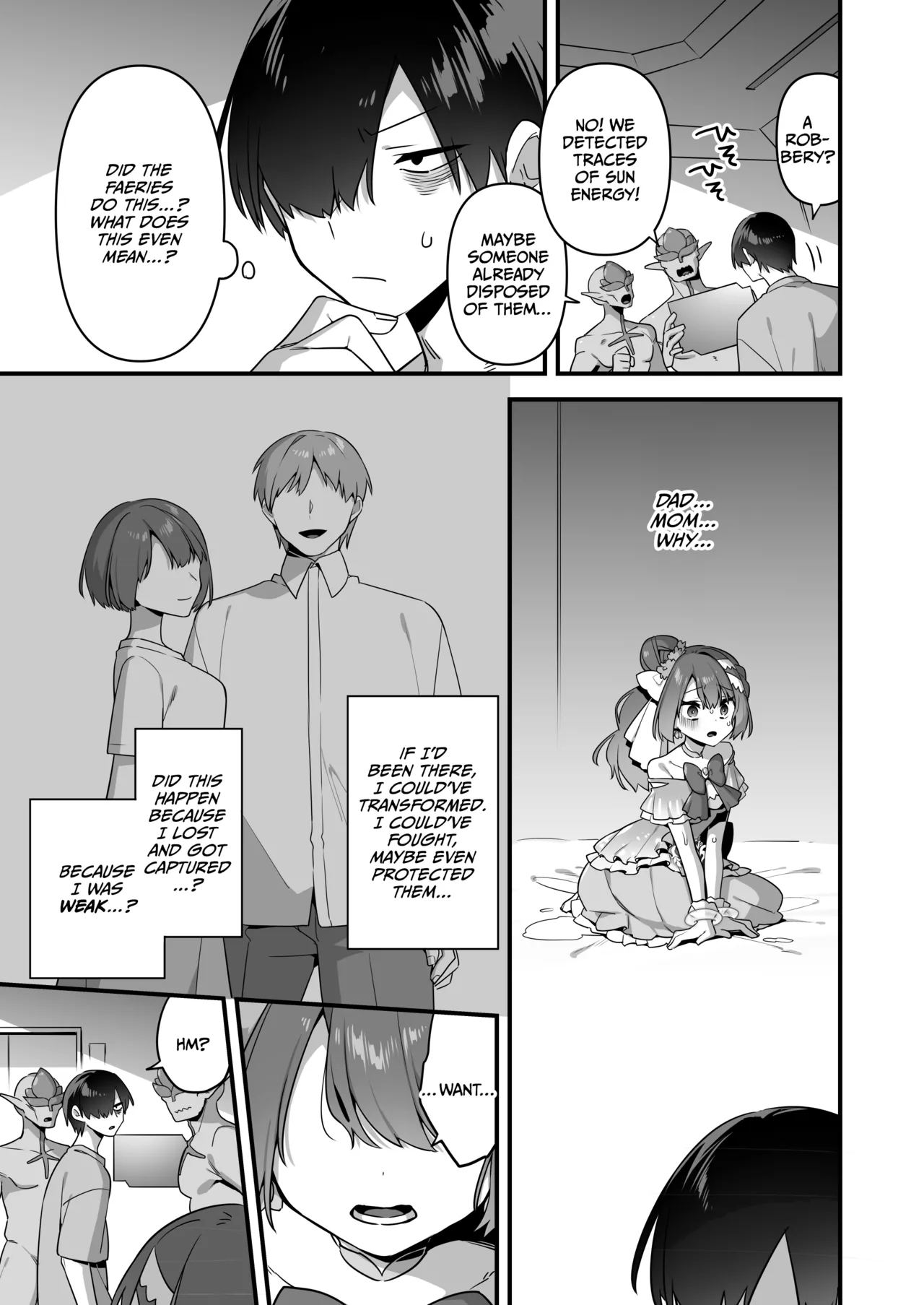 Aku no Tesaki ni Natta node. ~Mahou Shoujo o Ryoujoku Shimasu~ 3 Chapter 1 - page 13
