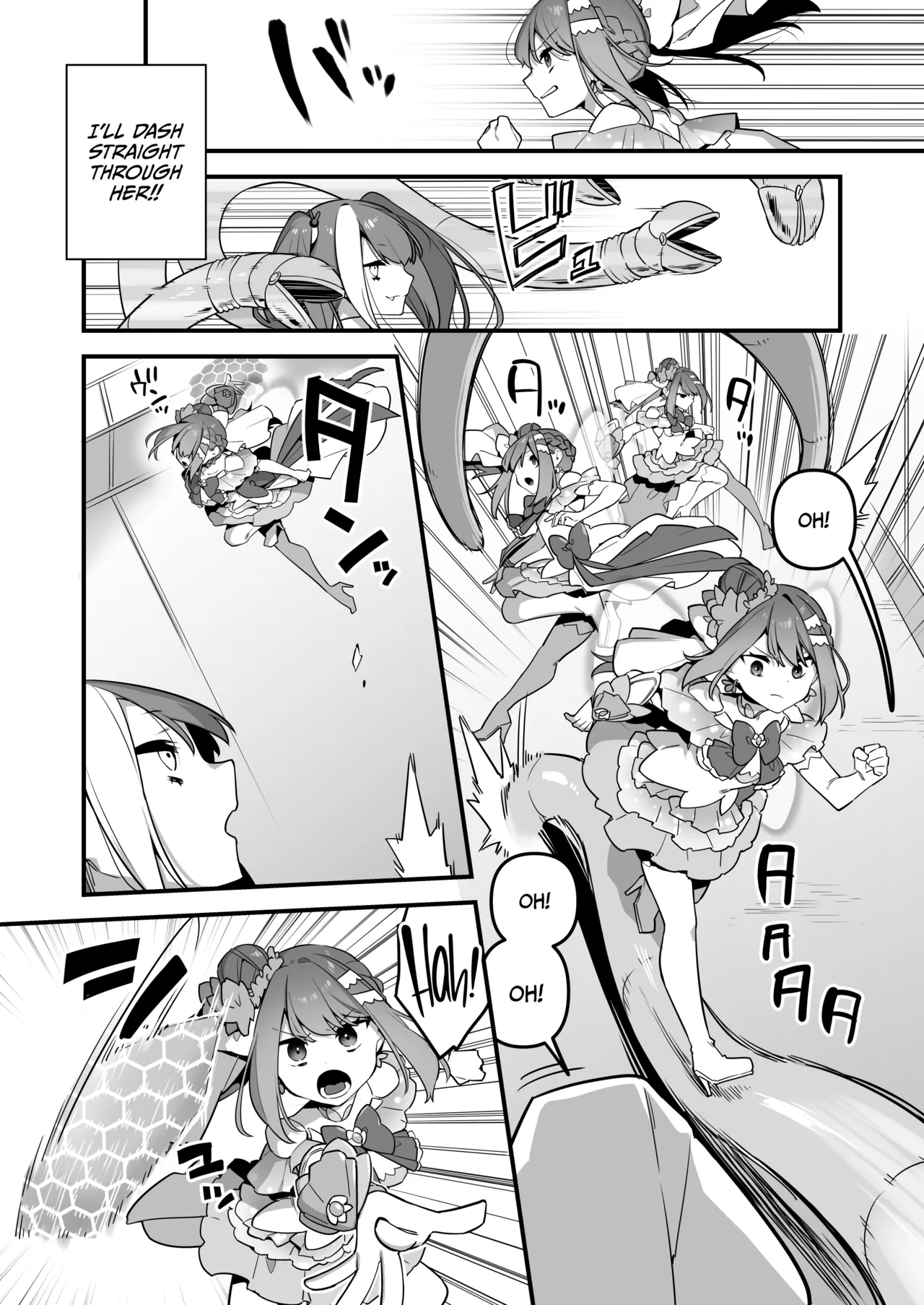 Aku no Tesaki ni Natta node. ~Mahou Shoujo o Ryoujoku Shimasu~ 3 Chapter 1 - page 24