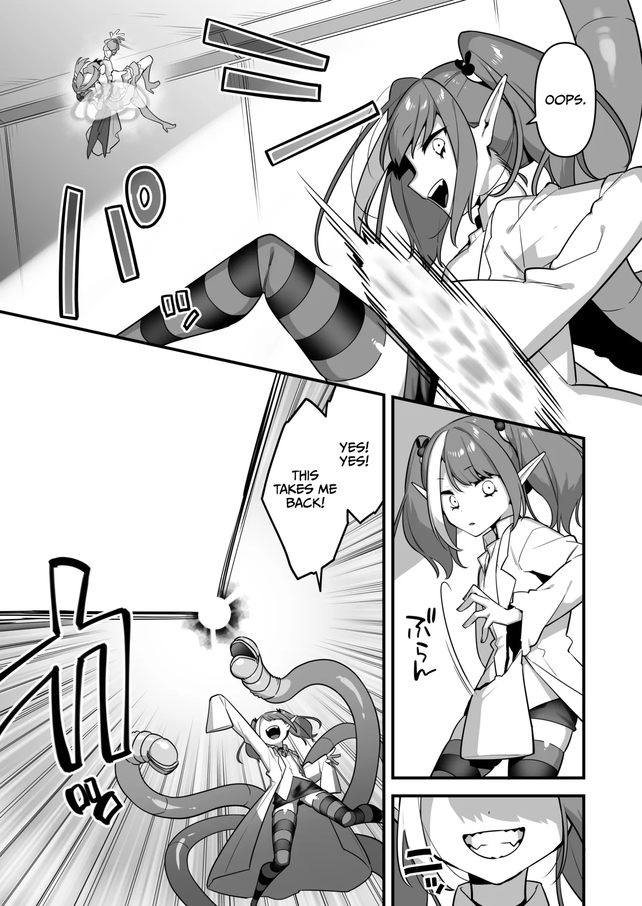 Aku no Tesaki ni Natta node. ~Mahou Shoujo o Ryoujoku Shimasu~ 3 Chapter 1 - page 25